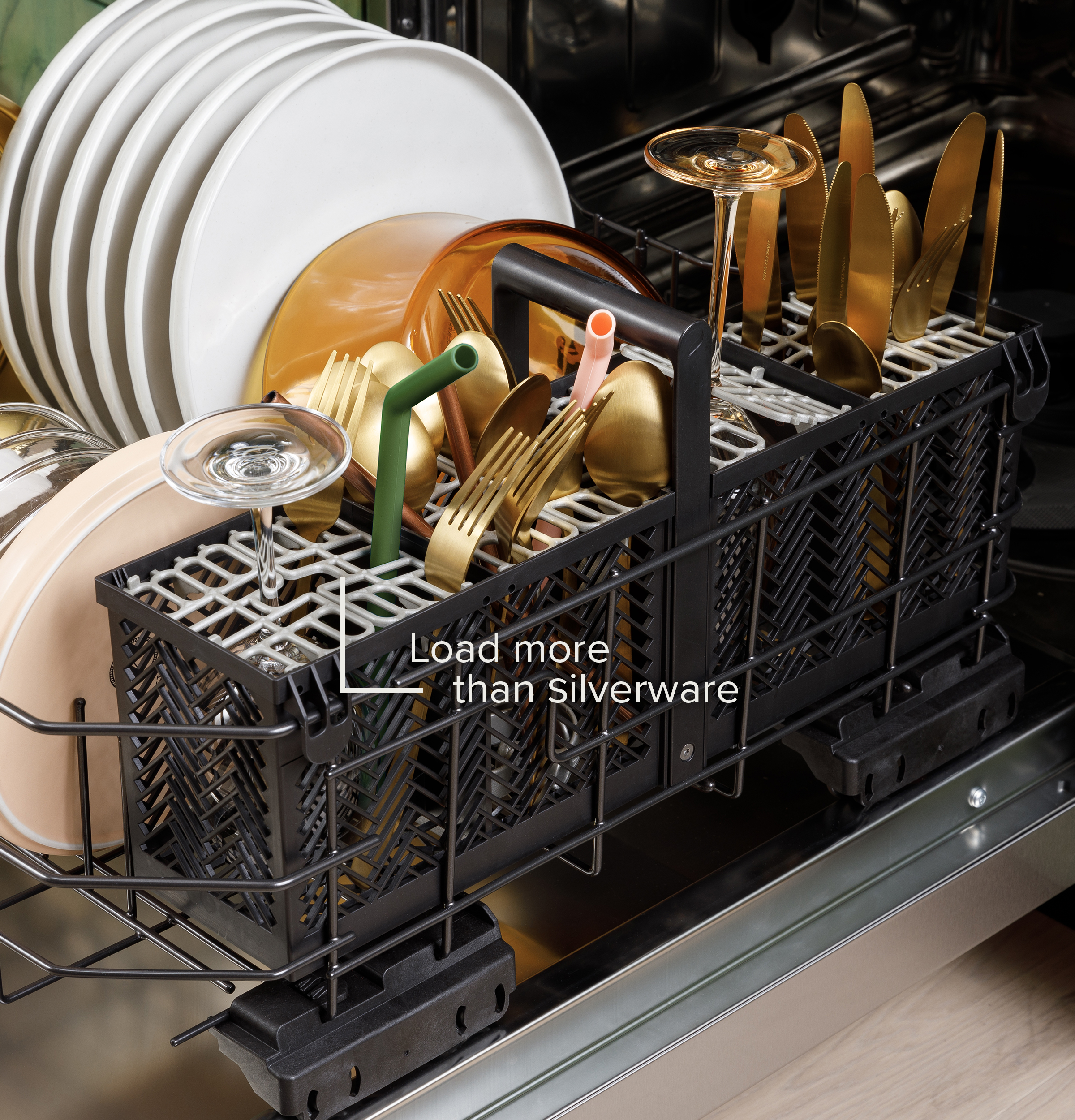 CAFÉ™ CustomFit ENERGY STAR Stainless Interior Dishwasher with Ultra Wash & Dry, 42 dBA view 21