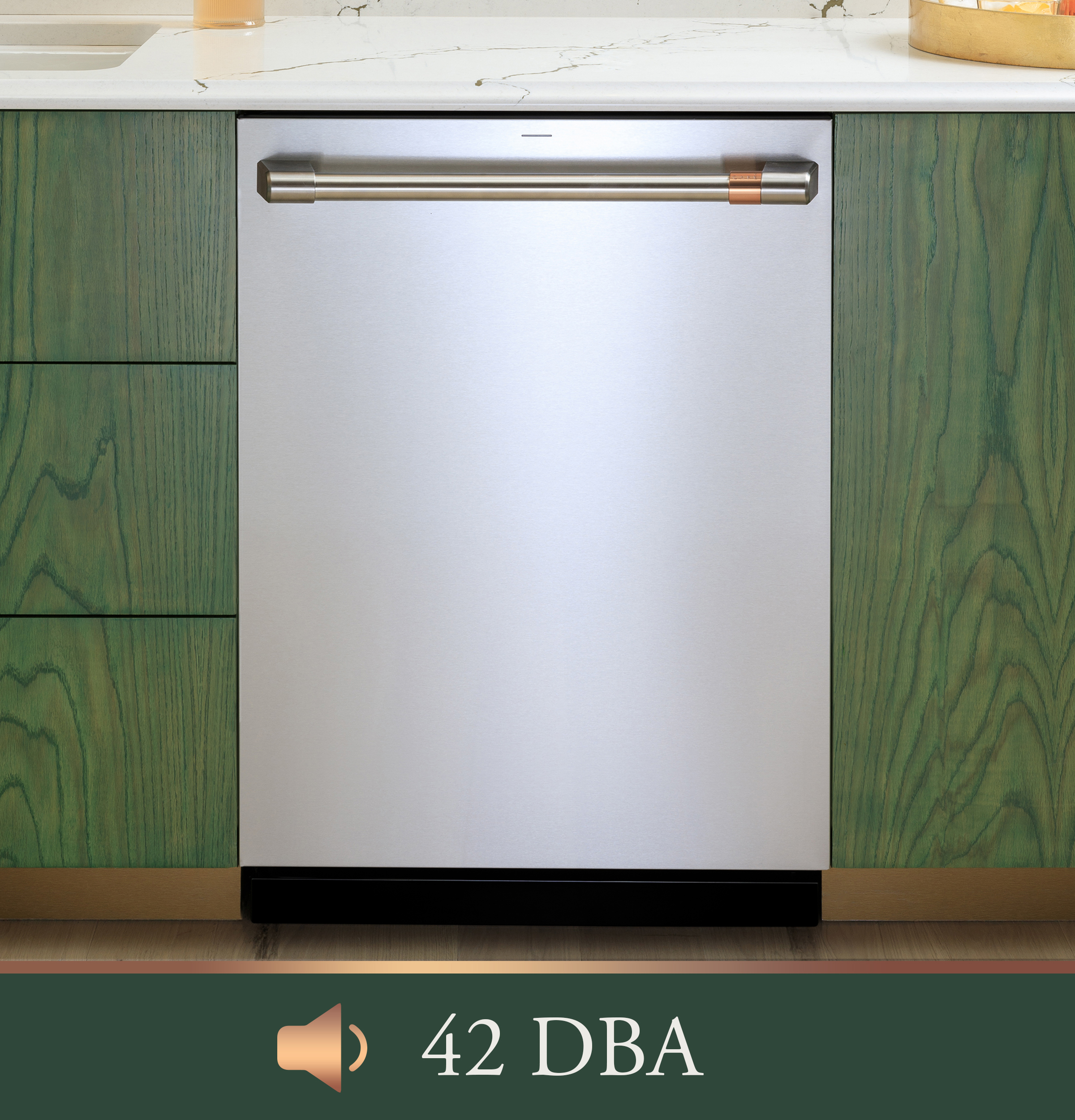 CAFÉ™ CustomFit ENERGY STAR Stainless Interior Dishwasher with Ultra Wash & Dry, 42 dBA view 9