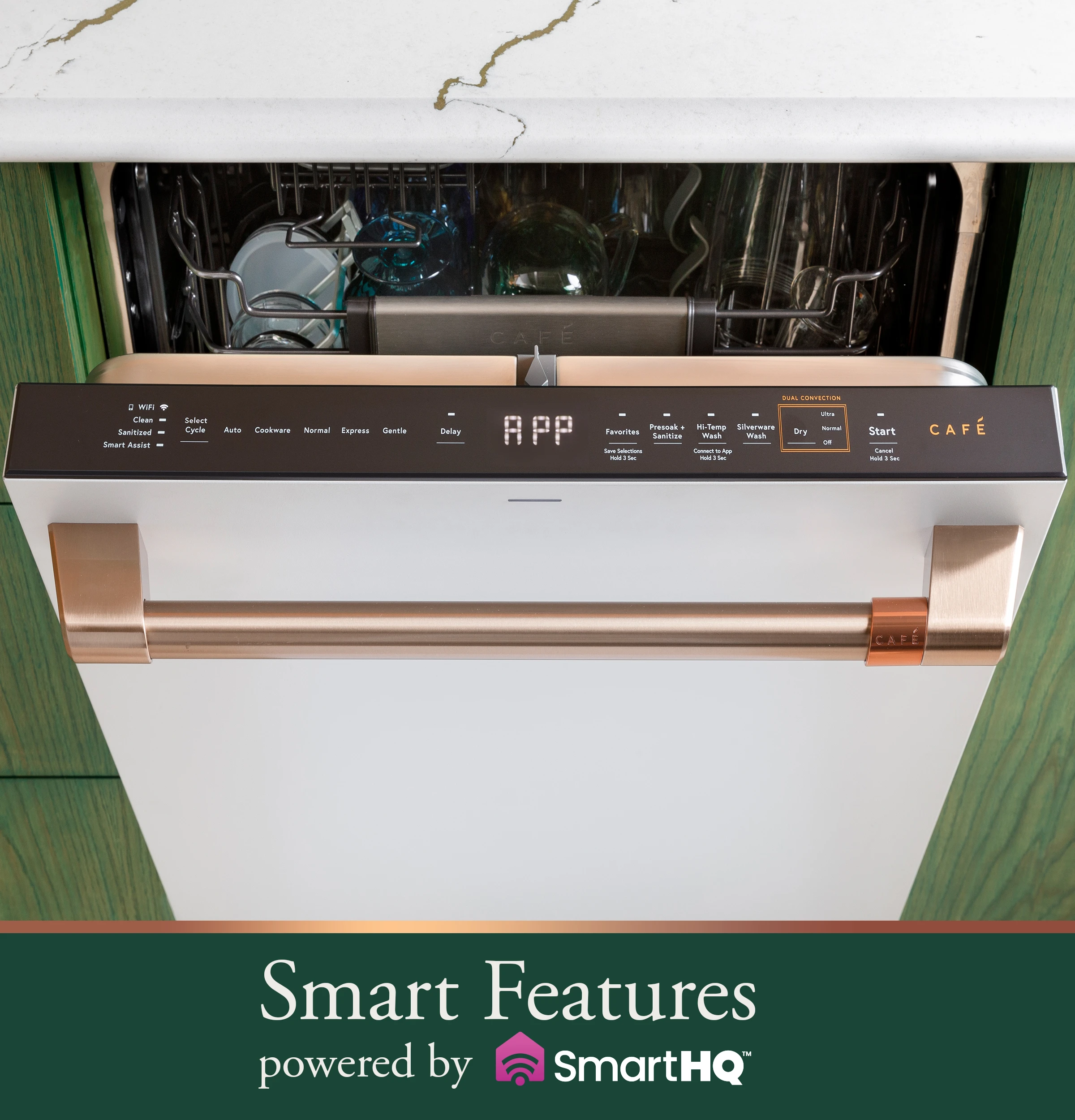 Smart Features Powered by SmartHQ