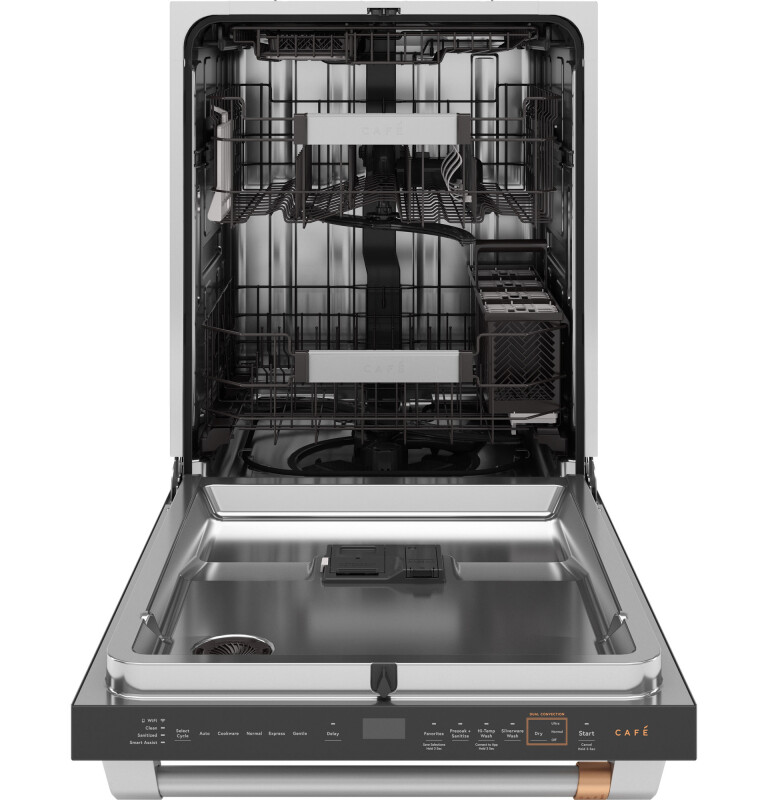 Café Customfit Stainless Interior Smart Dishwasher With Ultra Wash Top Rack And Dual Convection Ultra Dry, 44 Dba CDT858P3VD1