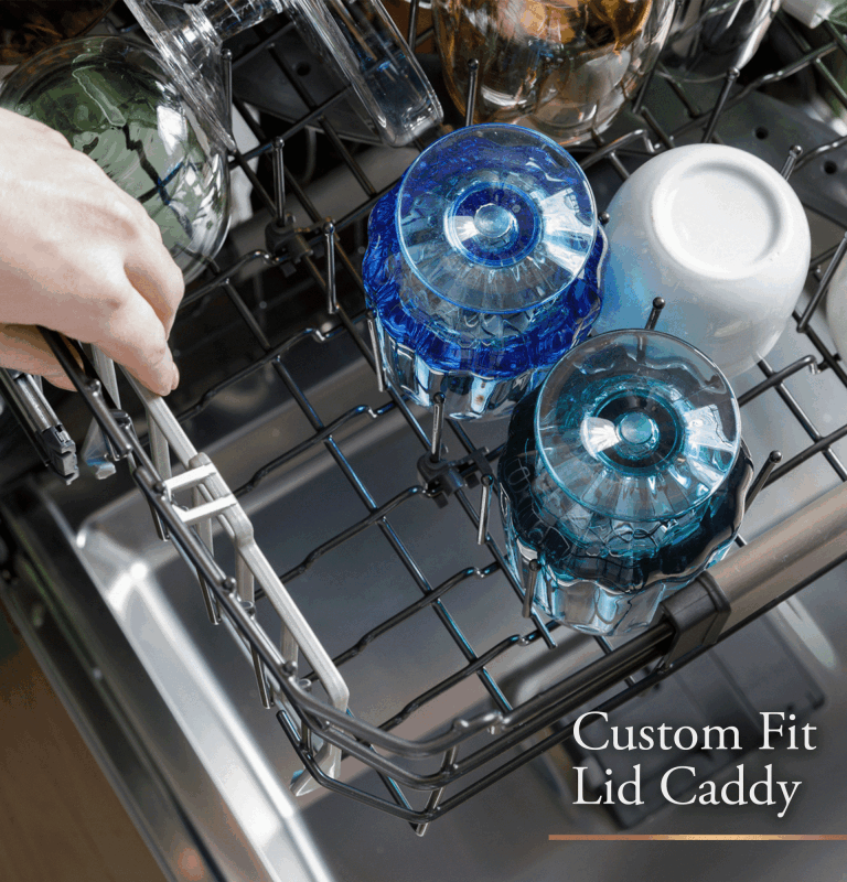 Café Customfit Stainless Interior Smart Dishwasher With Ultra Wash Top Rack And Dual Convection Ultra Dry, 44 Dba CDT858P3VD1