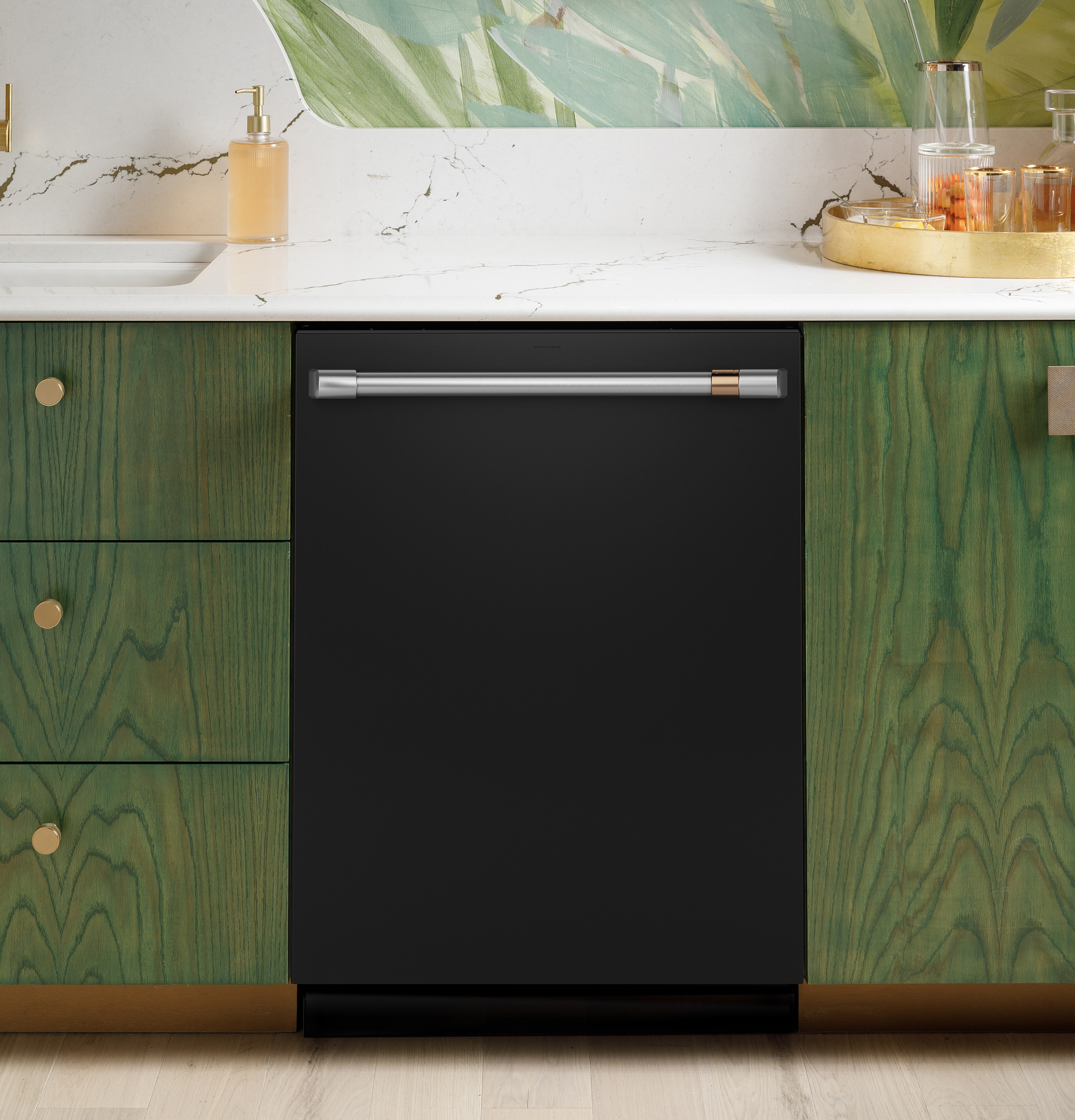CAFÉ™ CustomFit ENERGY STAR Stainless Interior Smart Dishwasher with Ultra Wash Top Rack and Dual Convection Ultra Dry, LED Lights, 39 dBA view 28
