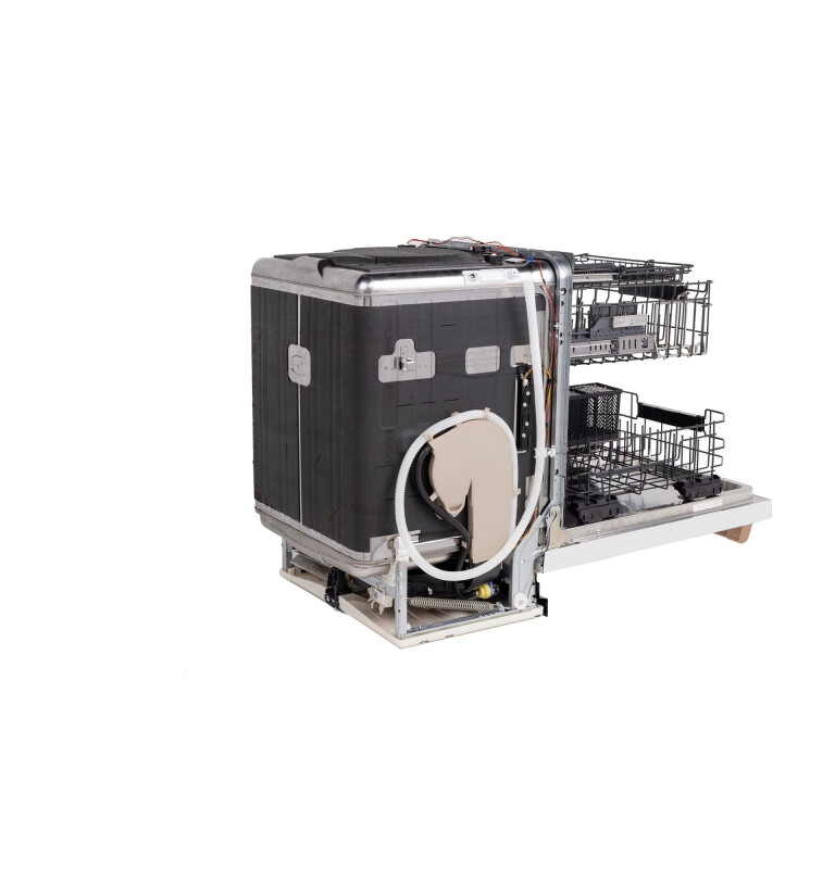 Café Customfit Stainless Interior Smart Dishwasher With Ultra Wash Top Rack And Dual Convection Ultra Dry, Led Lights, 39 Dba CDT888P4VW2