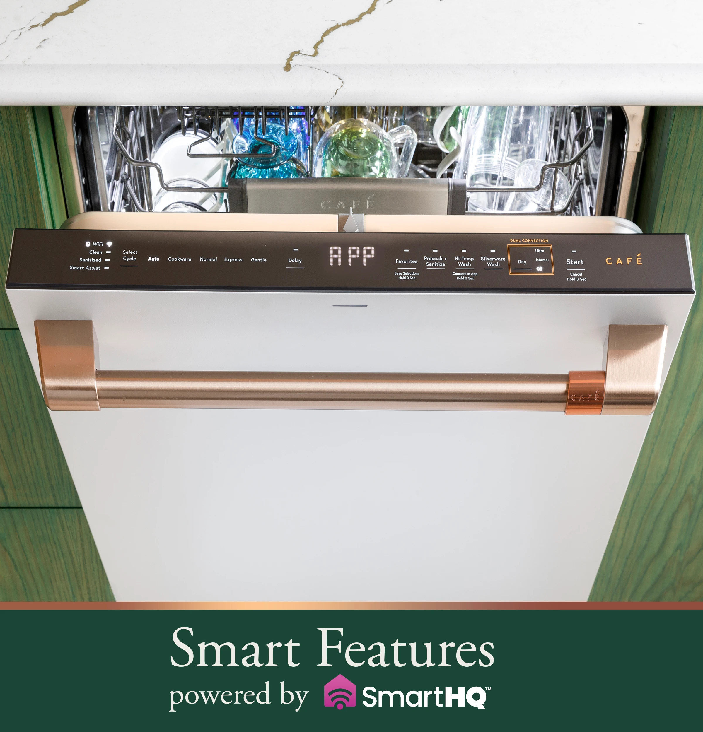 Smart Features Powered by SmartHQ