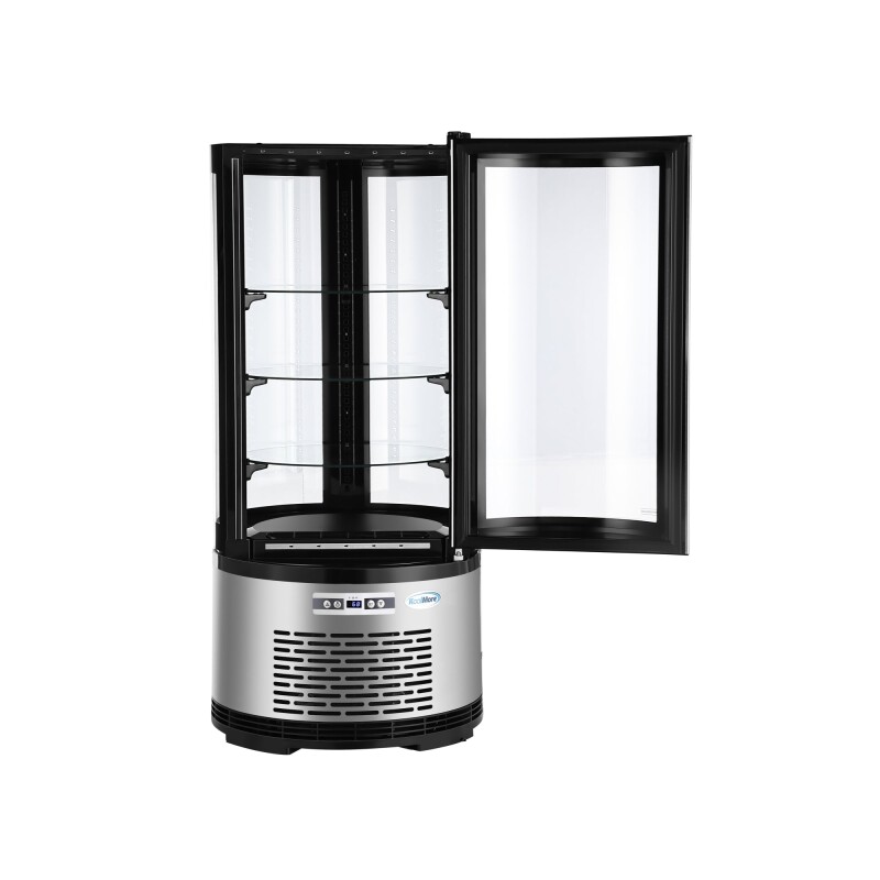 19 in. Circular Refrigerated Countertop Bakery Display Case CDUR3C, product image 6 of 13