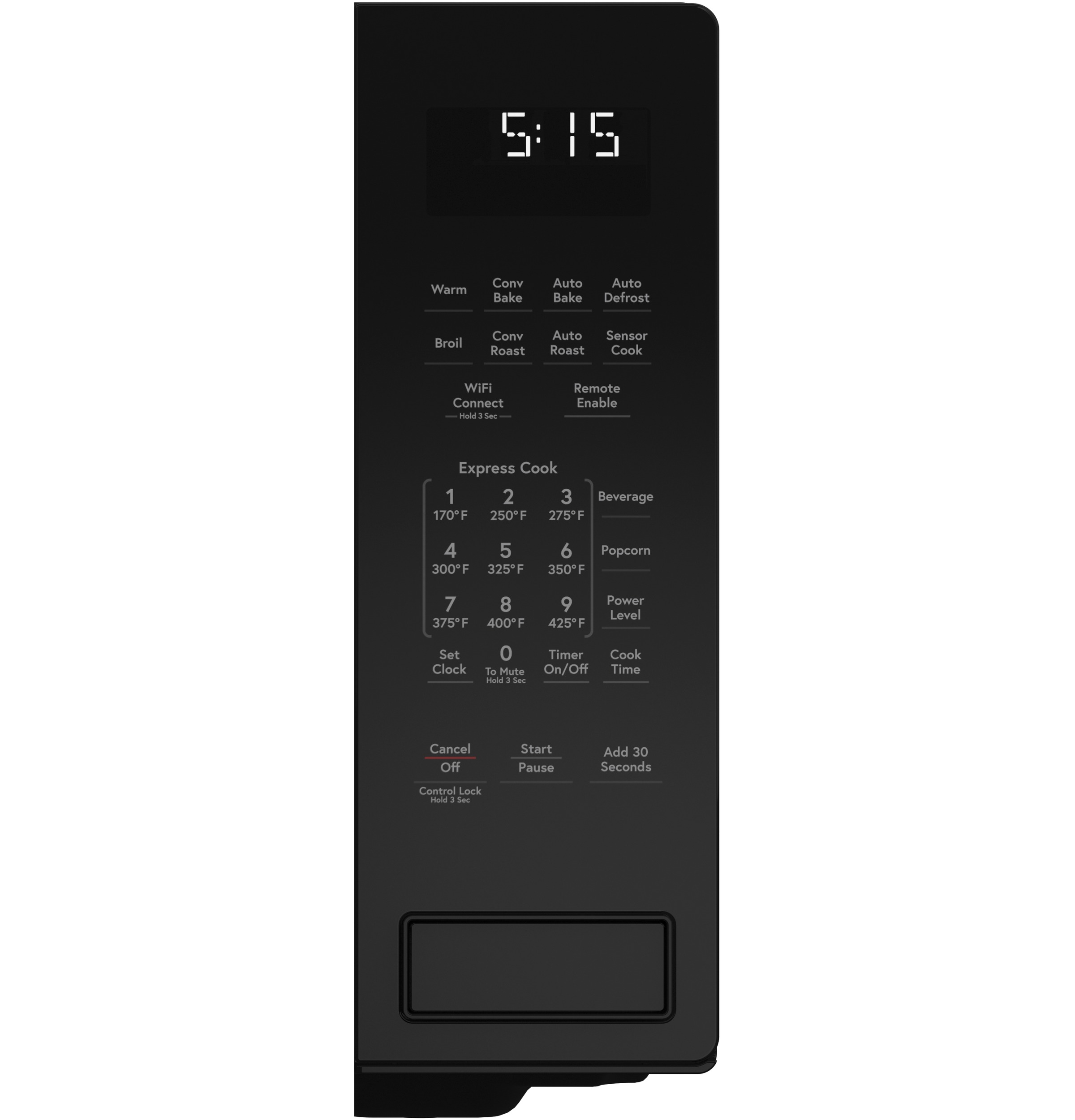 CAFÉ™ 1.5 Cu. Ft. Smart Countertop Convection/Microwave Oven in Platinum Glass CEB515M2NS5