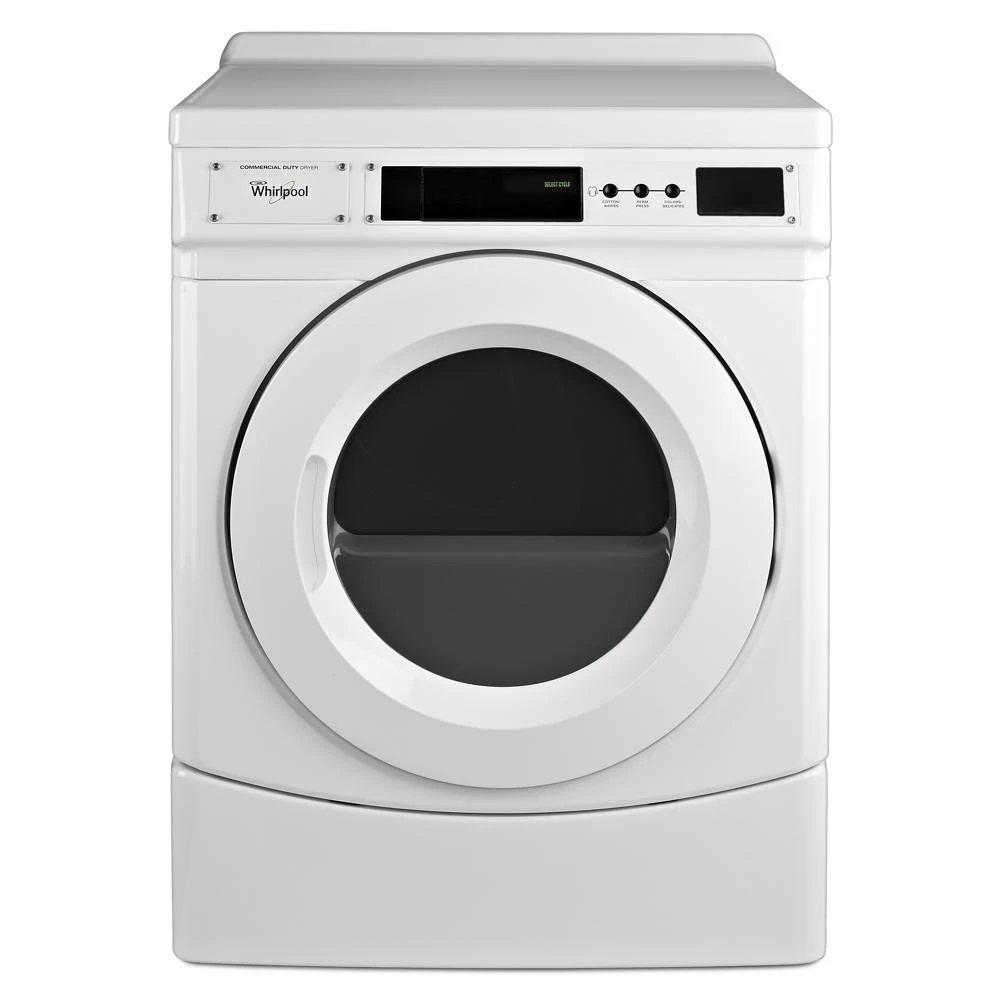 27" Commercial Electric Front-Load Dryer, Non-Vend view 7