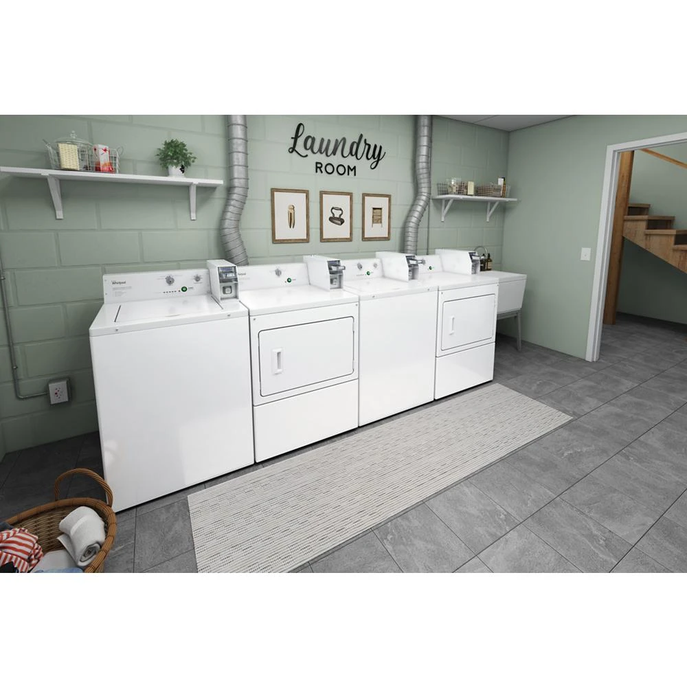Commercial Electric Super-Capacity Dryer, Coin Slide view 4