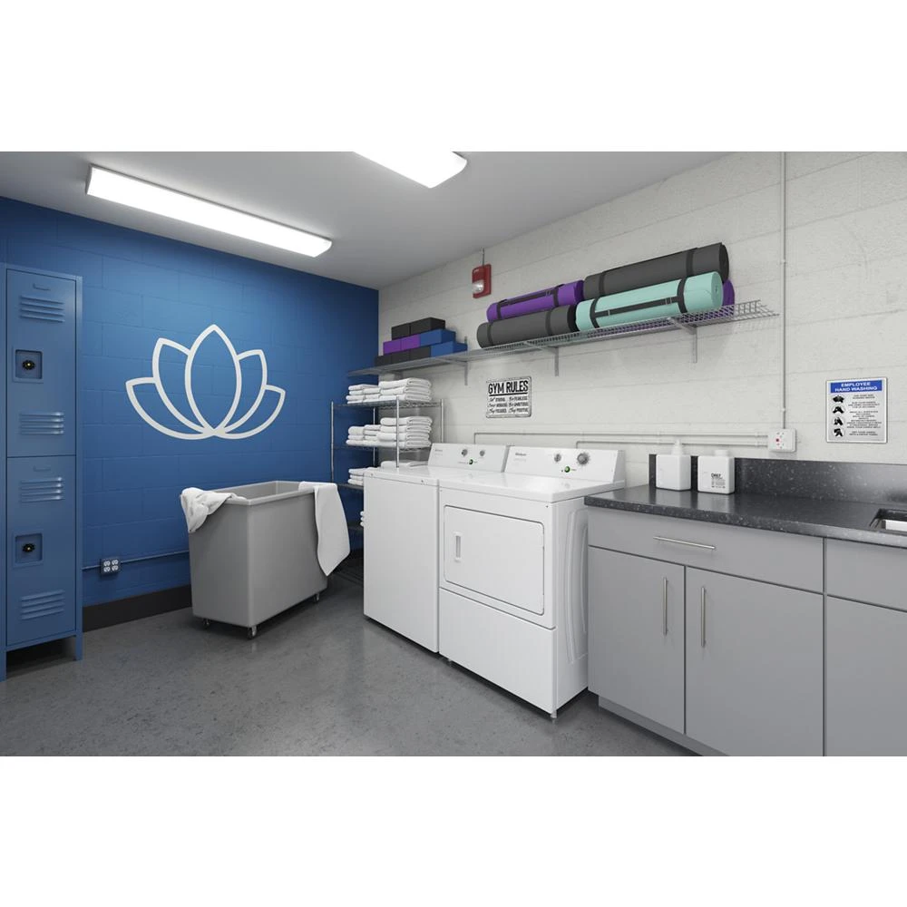 Commercial Electric Super-Capacity Dryer, Non-Coin view 3