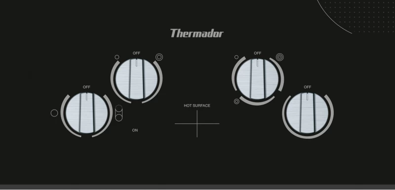 Knob Control Electric Cooktop Without Frame CEM305TB