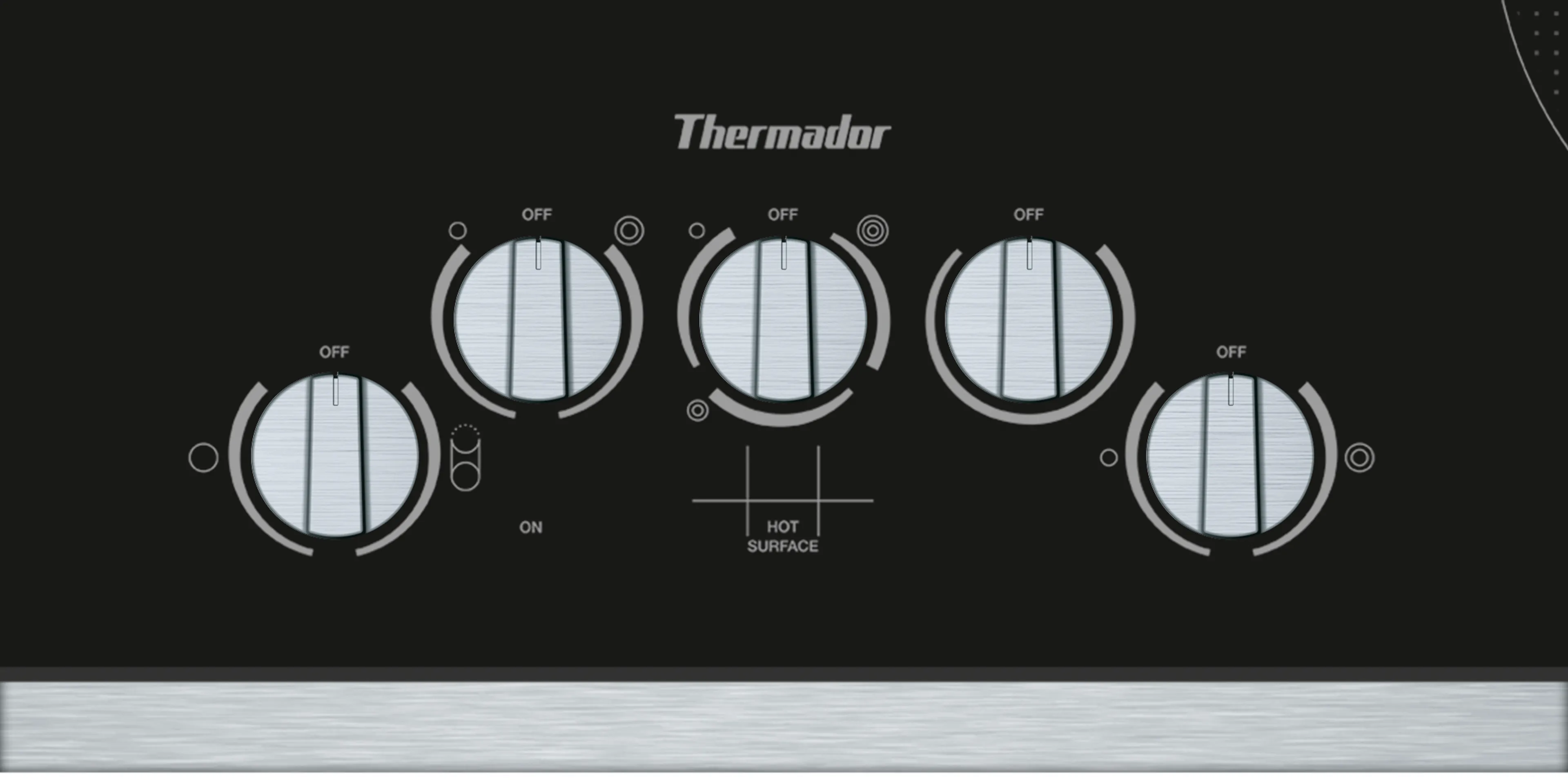 Knob Control Electric Cooktop Black surface mount with frame CEM366TB