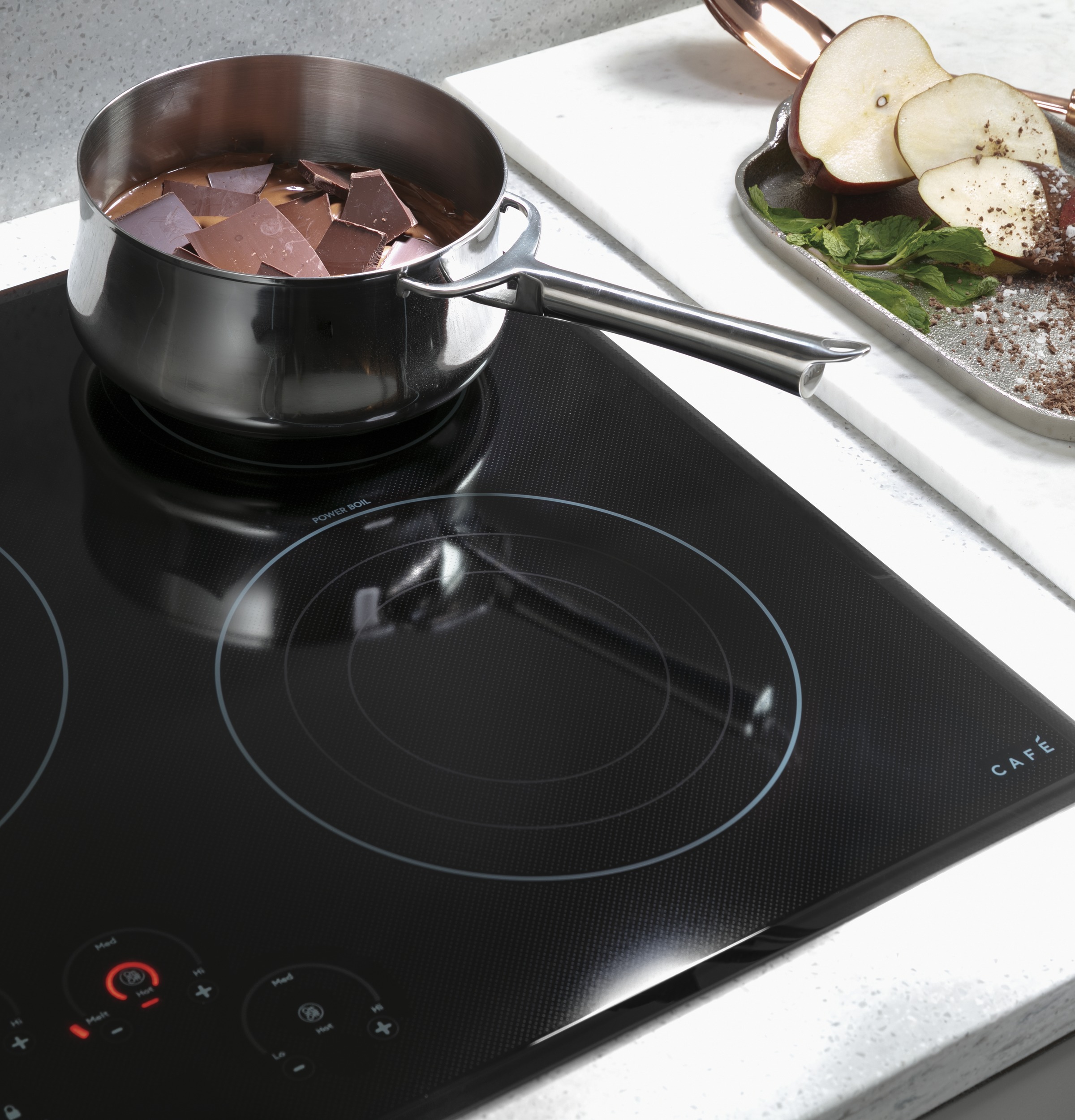 Café 30" Touch-control Electric Cooktop CEP90302NSS