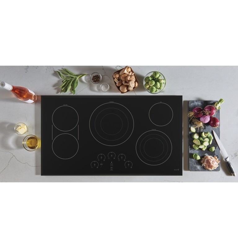 Café 36" Touch-control Electric Cooktop CEP90361NBB