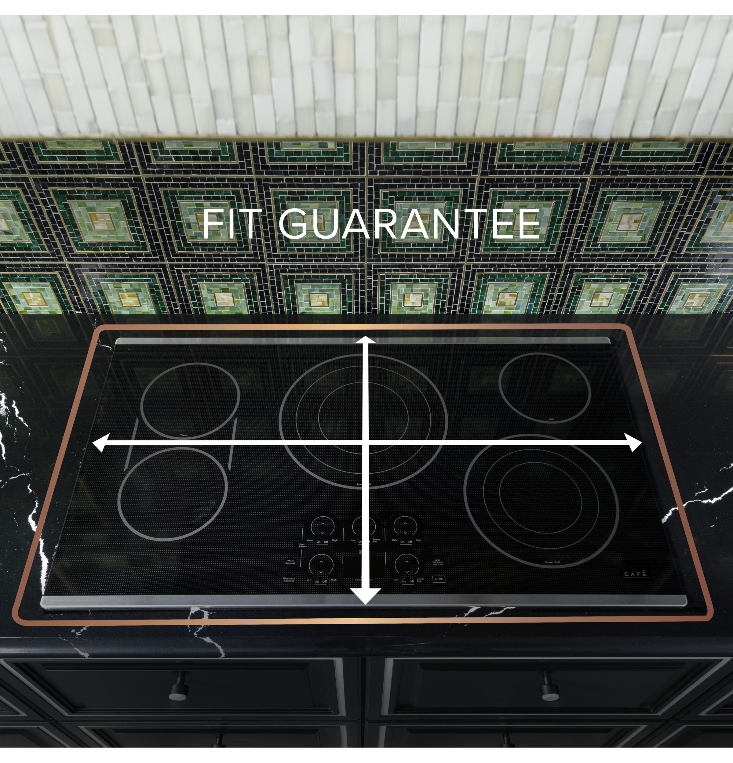 CAFÉ™ 36" Touch-Control Electric Cooktop view 8