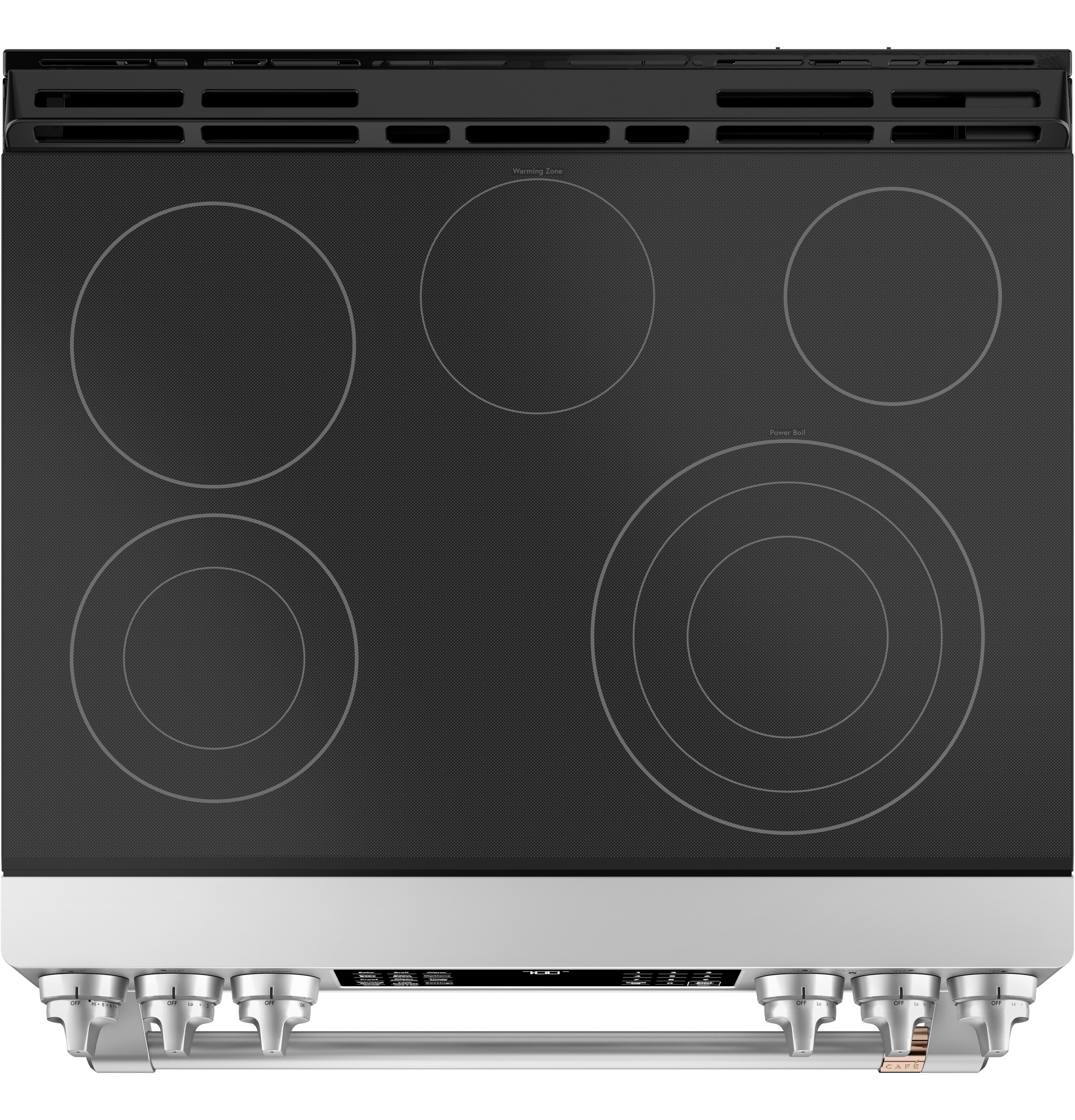 CAFÉ™ 30" Smart Slide-In, Front-Control, Radiant and Convection Range view 15