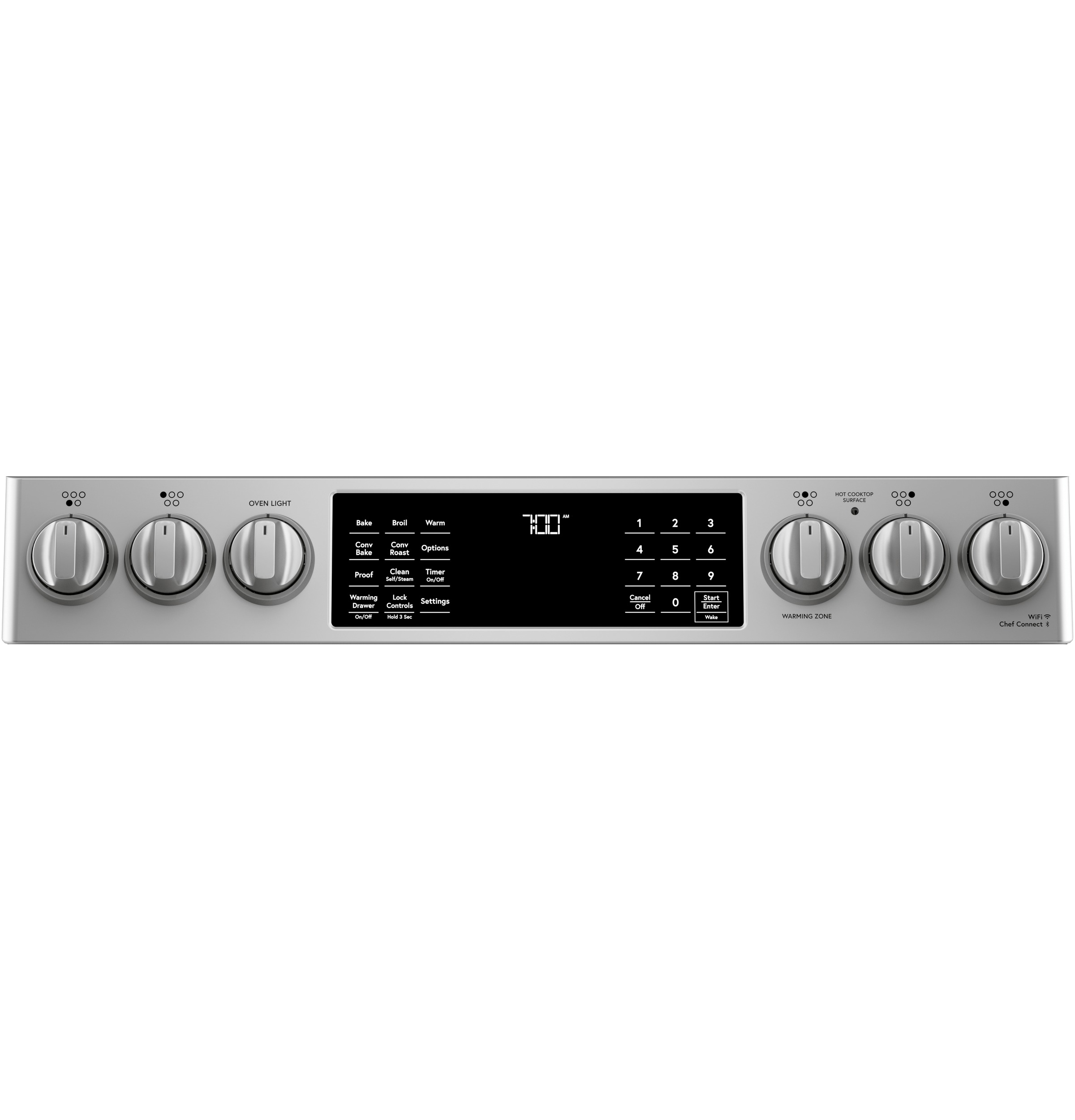 CAFÉ™ 30" Smart Slide-In, Front-Control, Radiant and Convection Range view 24