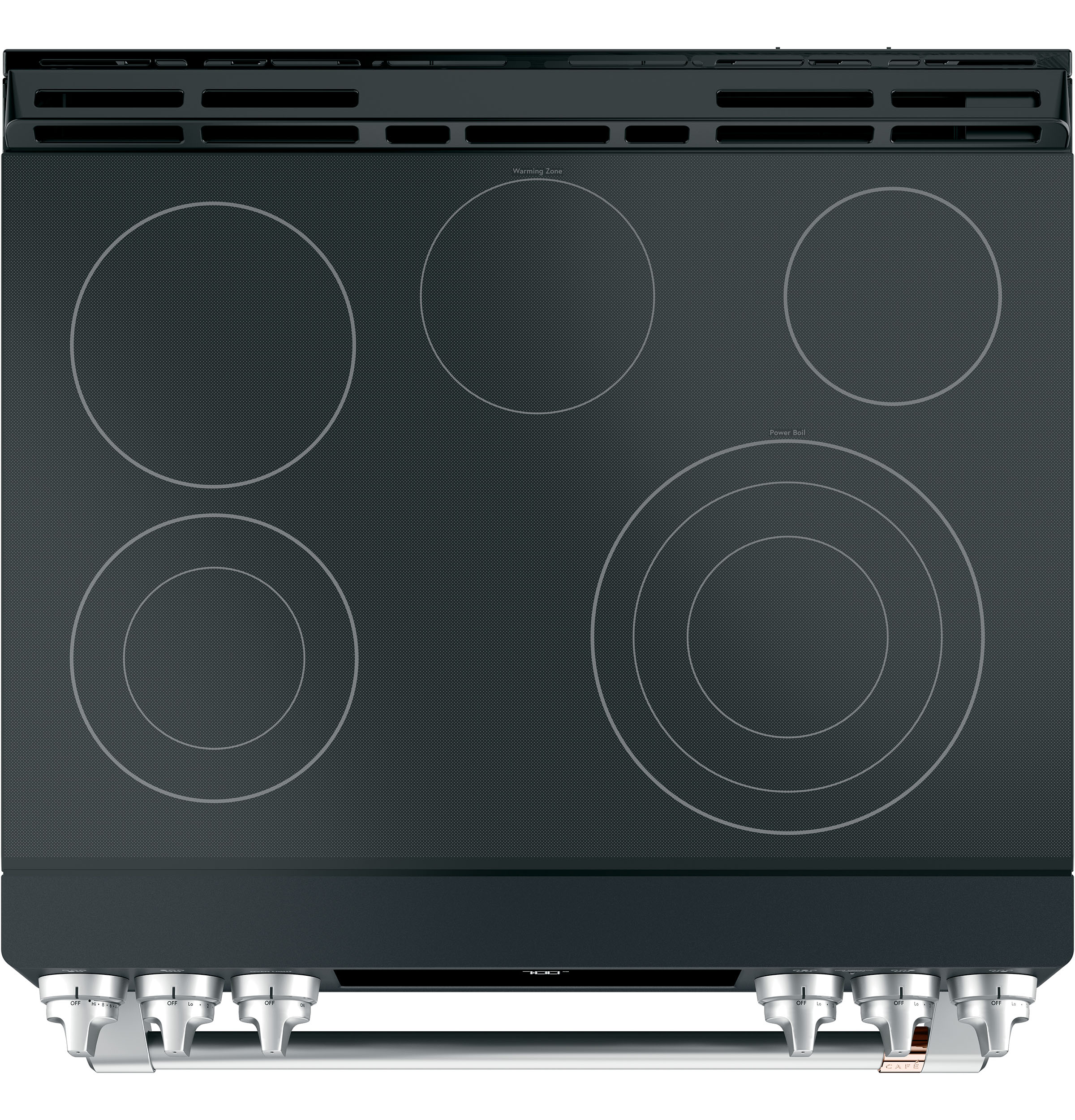 CAFÉ™ 30" Smart Slide-In, Front-Control, Radiant and Convection Range view 15