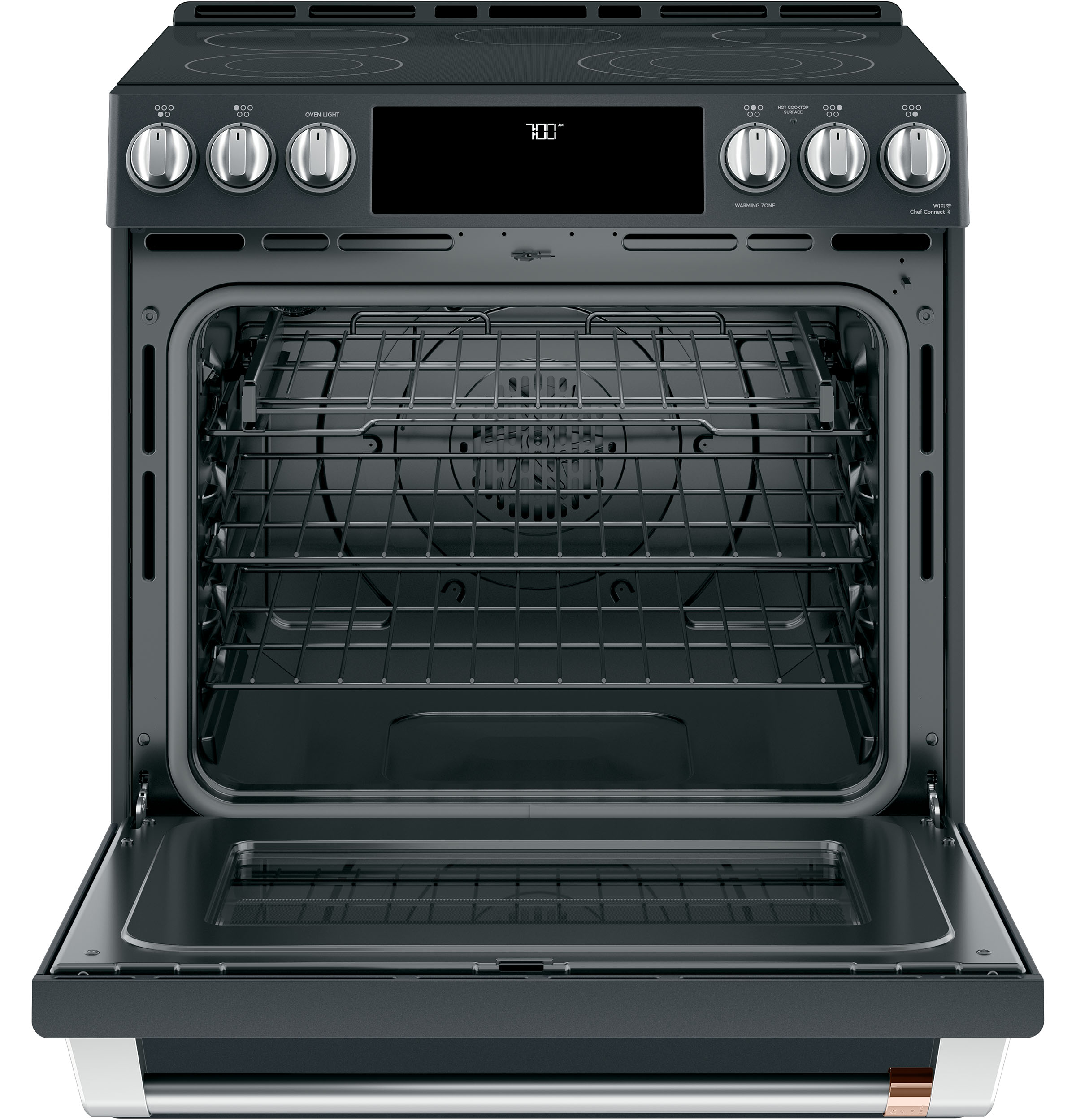 CAFÉ™ 30" Smart Slide-In, Front-Control, Radiant and Convection Range view 27