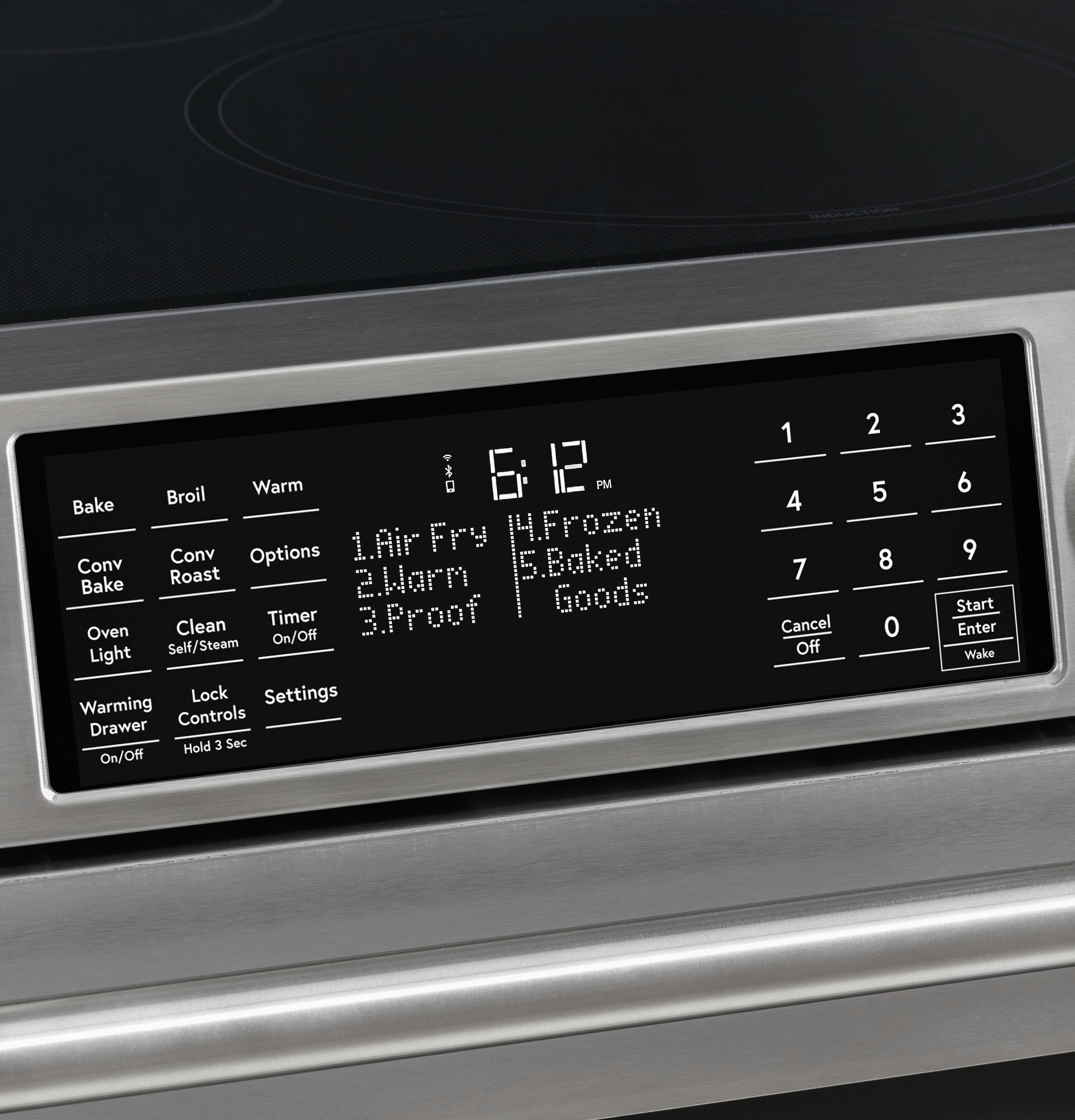 CAFÉ™ 30" Smart Slide-In, Front-Control, Radiant and Convection Range view 8