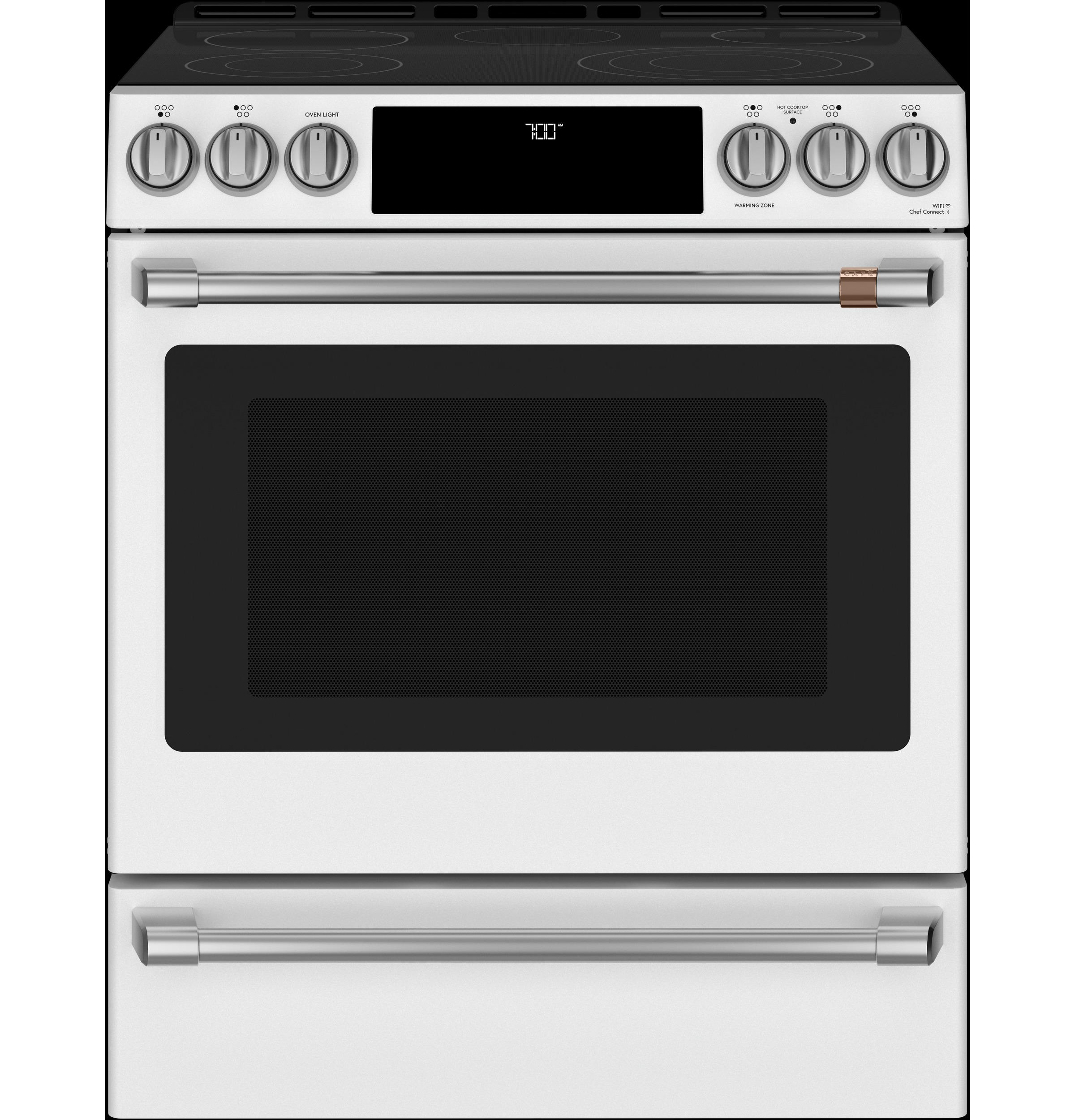 CAFÉ™ 30" Smart Slide-In, Front-Control, Radiant and Convection Range view 4