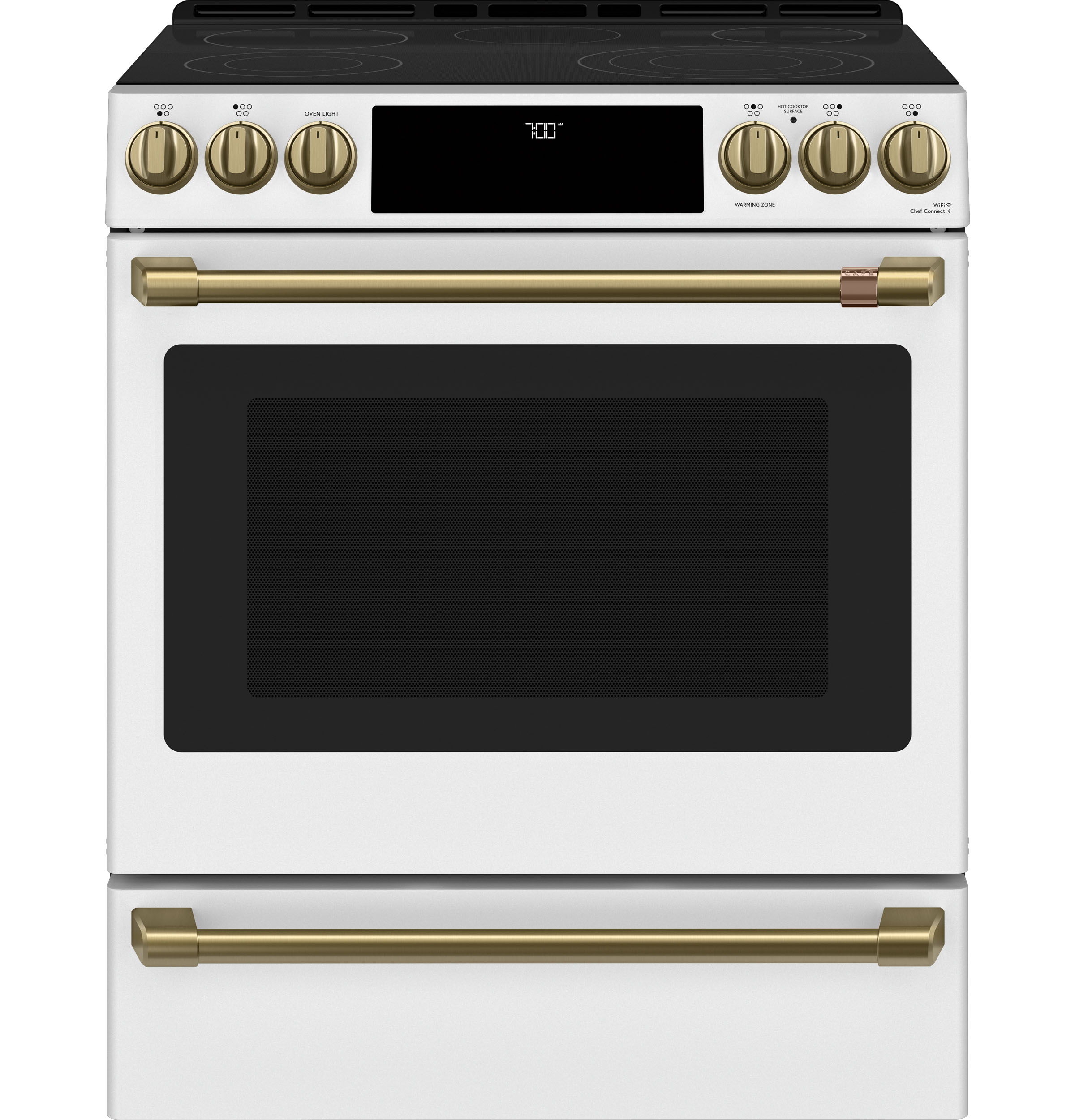 CAFÉ™ 30" Smart Slide-In, Front-Control, Radiant and Convection Range view 3