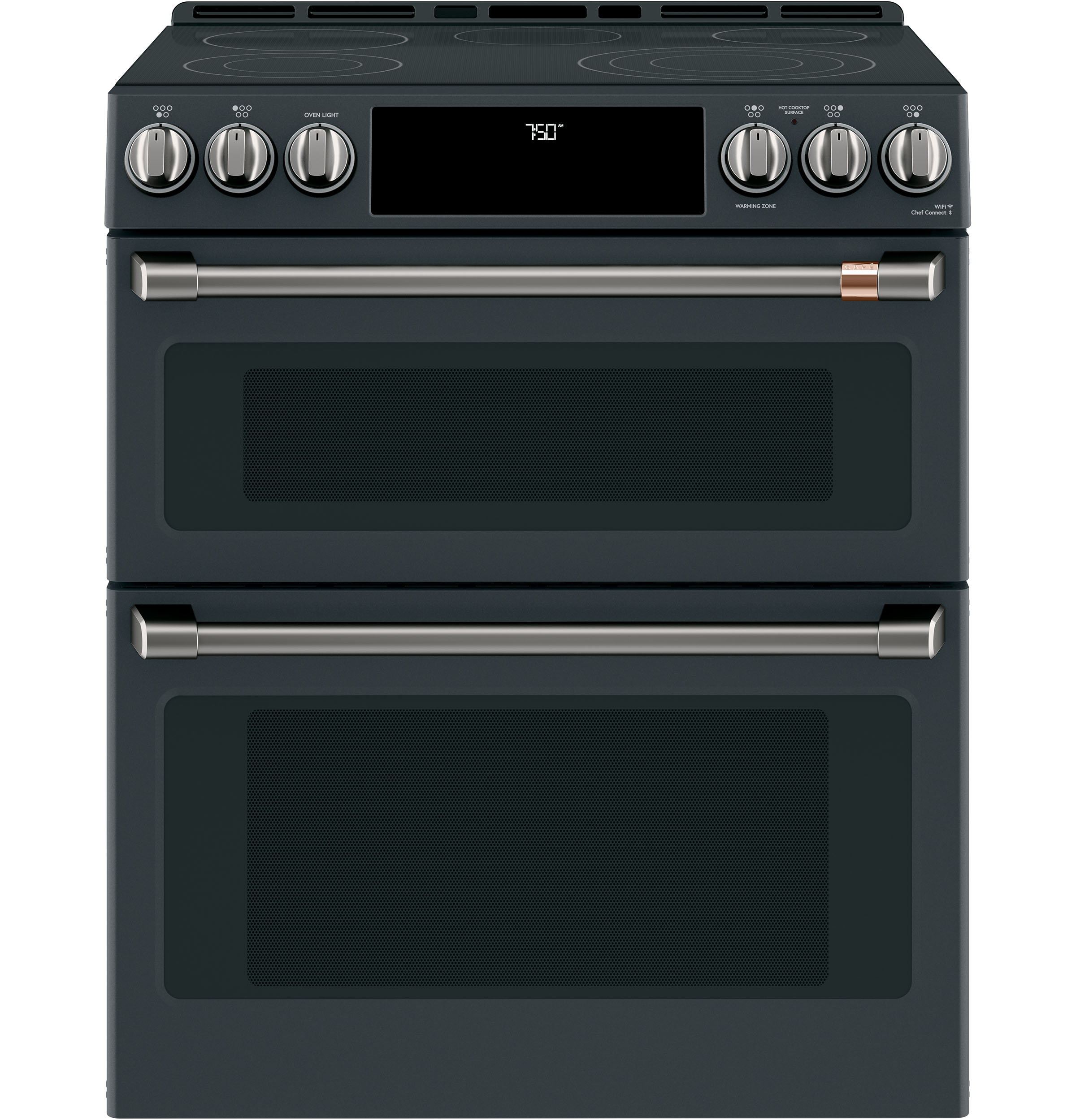 30" Smart Slide-In, Front-Control, Radiant and Convection Double-Oven Range CES750P3MD1