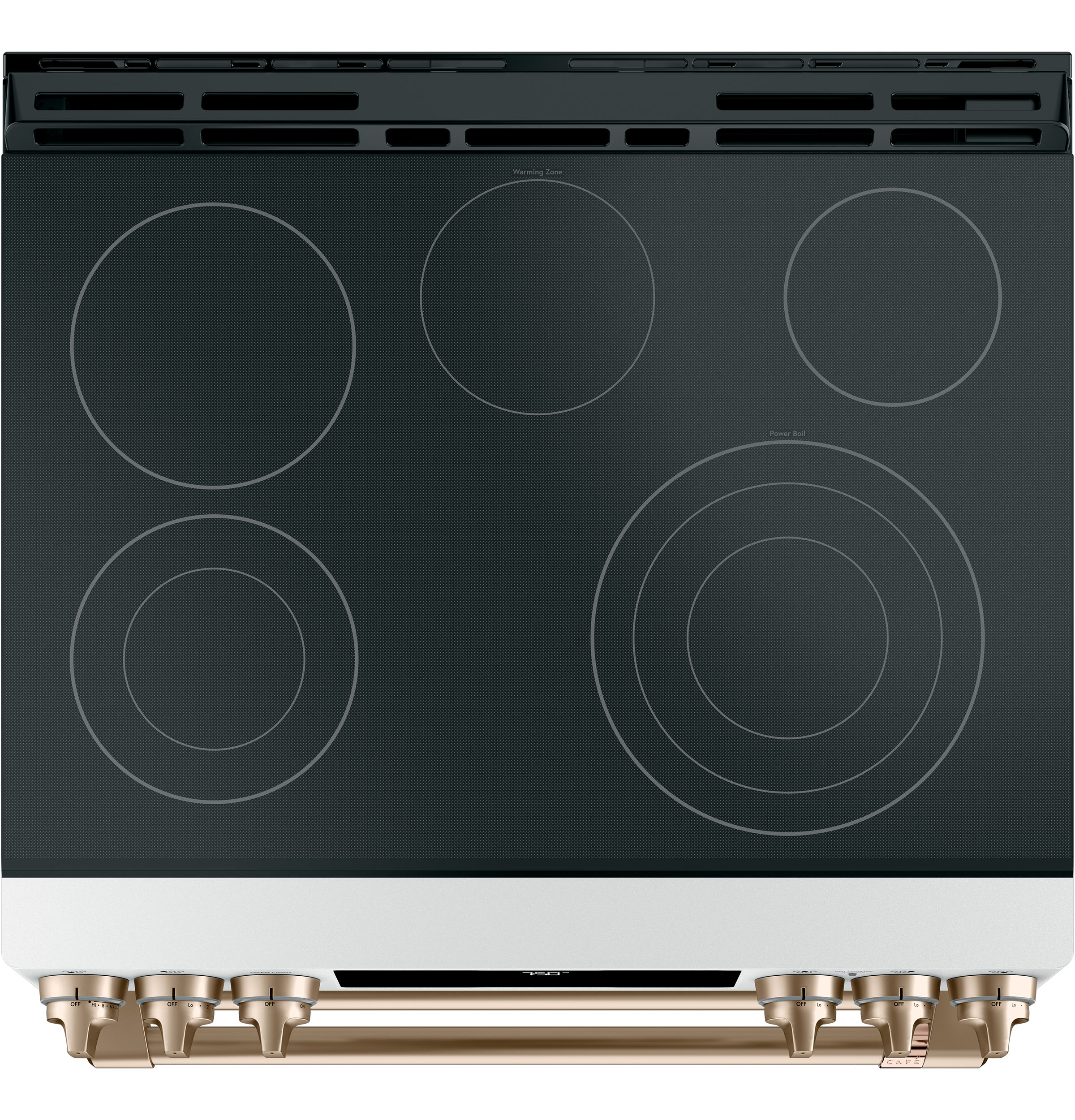 CAFÉ™ 30" Smart Slide-In, Front-Control, Radiant and Convection Double-Oven Range view 15