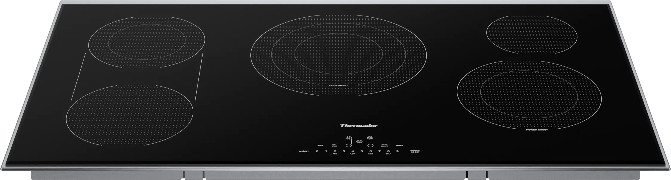 Touch Control Electric Cooktop 36 Surface Mount With Frame CET366YB