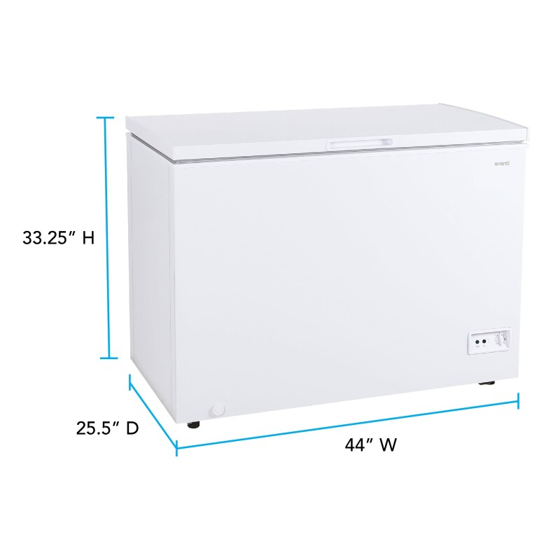 Avanti 10.0 cu. ft. Garage Ready Convertible Chest Freezer view 2