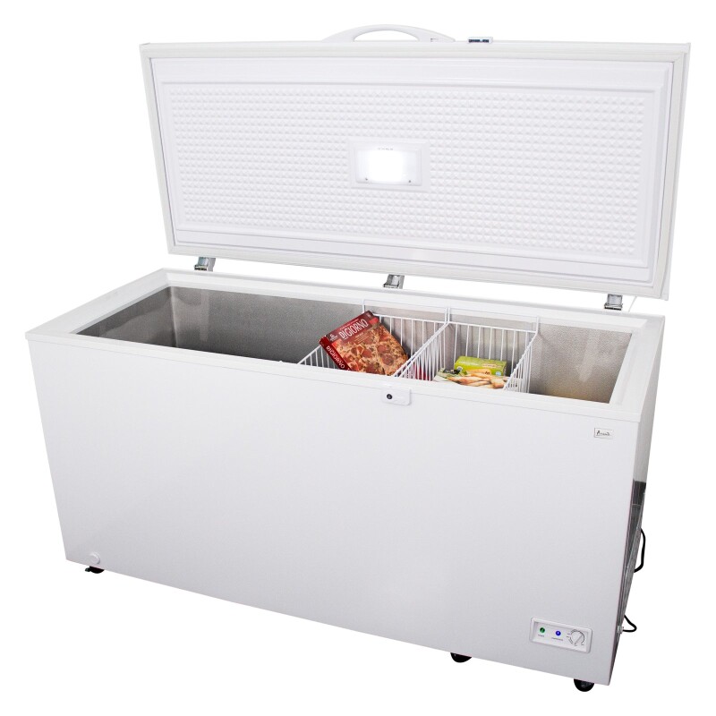 Avanti 17.2 cu. ft. Garage Ready Chest Freezer, White CF171F0WA, product image 5 of 9