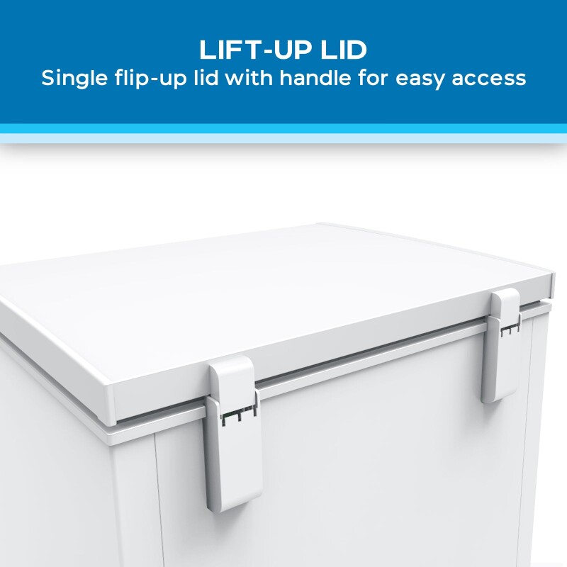Avanti 5.0 cu. ft. Garage Ready Convertible Chest Freezer view 4