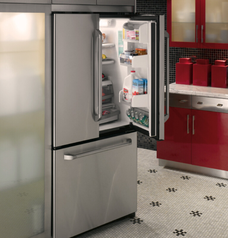 GE Series 20.9 Cu. Ft. Counter-Depth French-Door Refrigerator CFCP1NIXSS