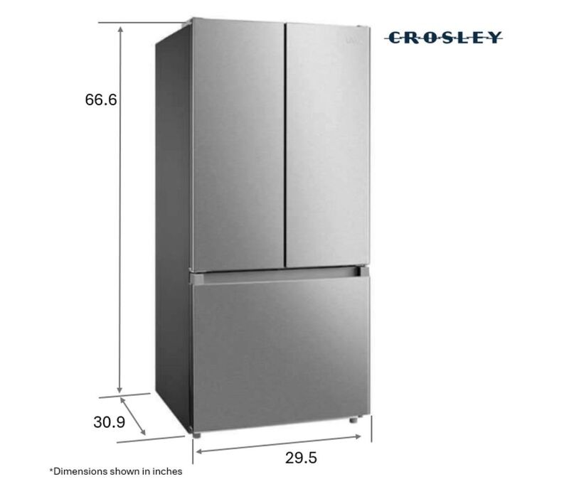 French Door Bottom Mount Refrigerator CFDMH1834AB
