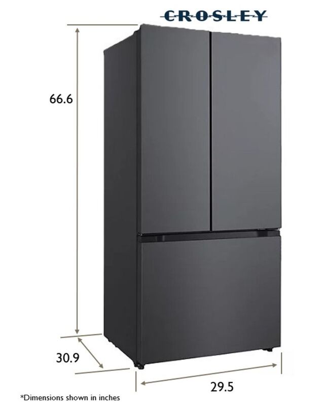 French Door Bottom Mount Refrigerator CFDMH1834AB