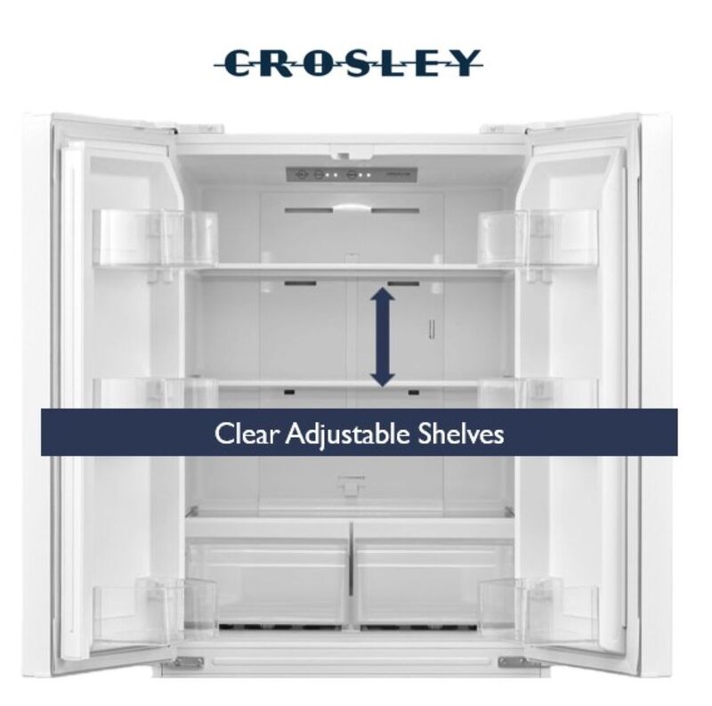 French Door Bottom Mount Refrigerator CFDMH1834AW