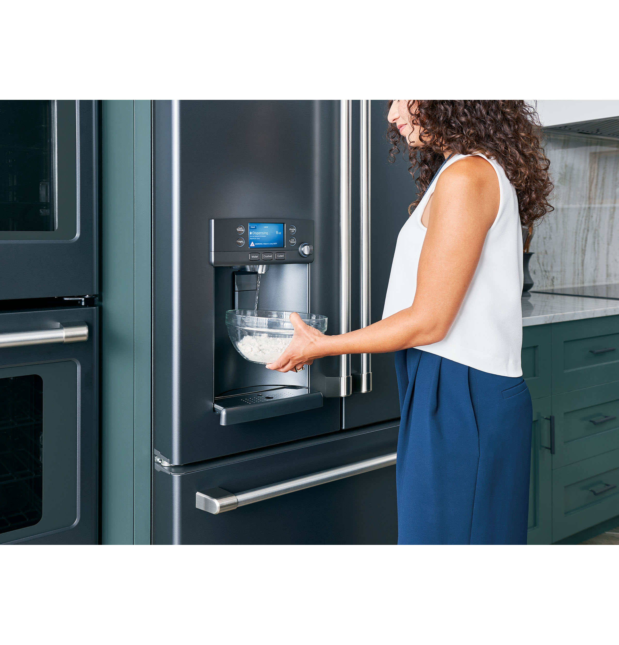 CAFÉ™ ENERGY STAR® 27.7 Cu. Ft. Smart French-Door Refrigerator with Hot Water Dispenser view 9