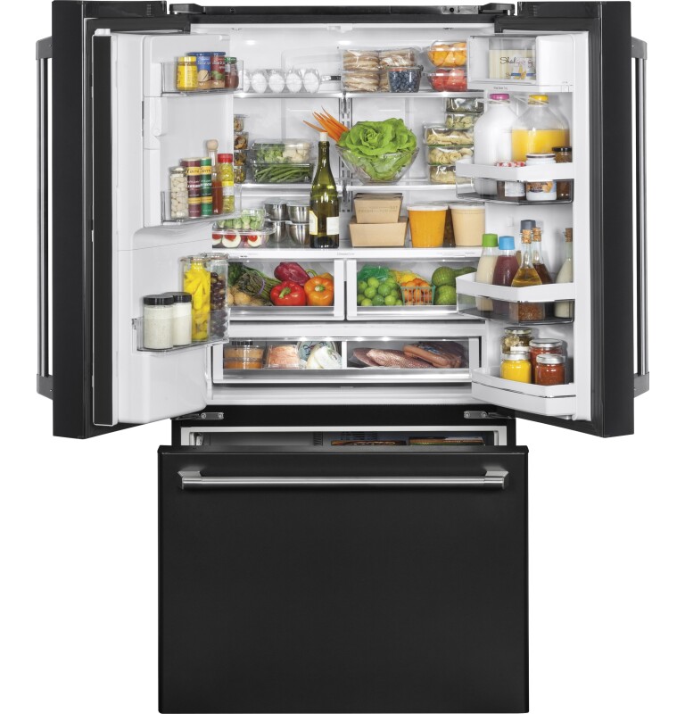 Café Series 27.8 Cu. Ft. French-door Refrigerator With Keurig K-cup Brewing System CFE28UELDS