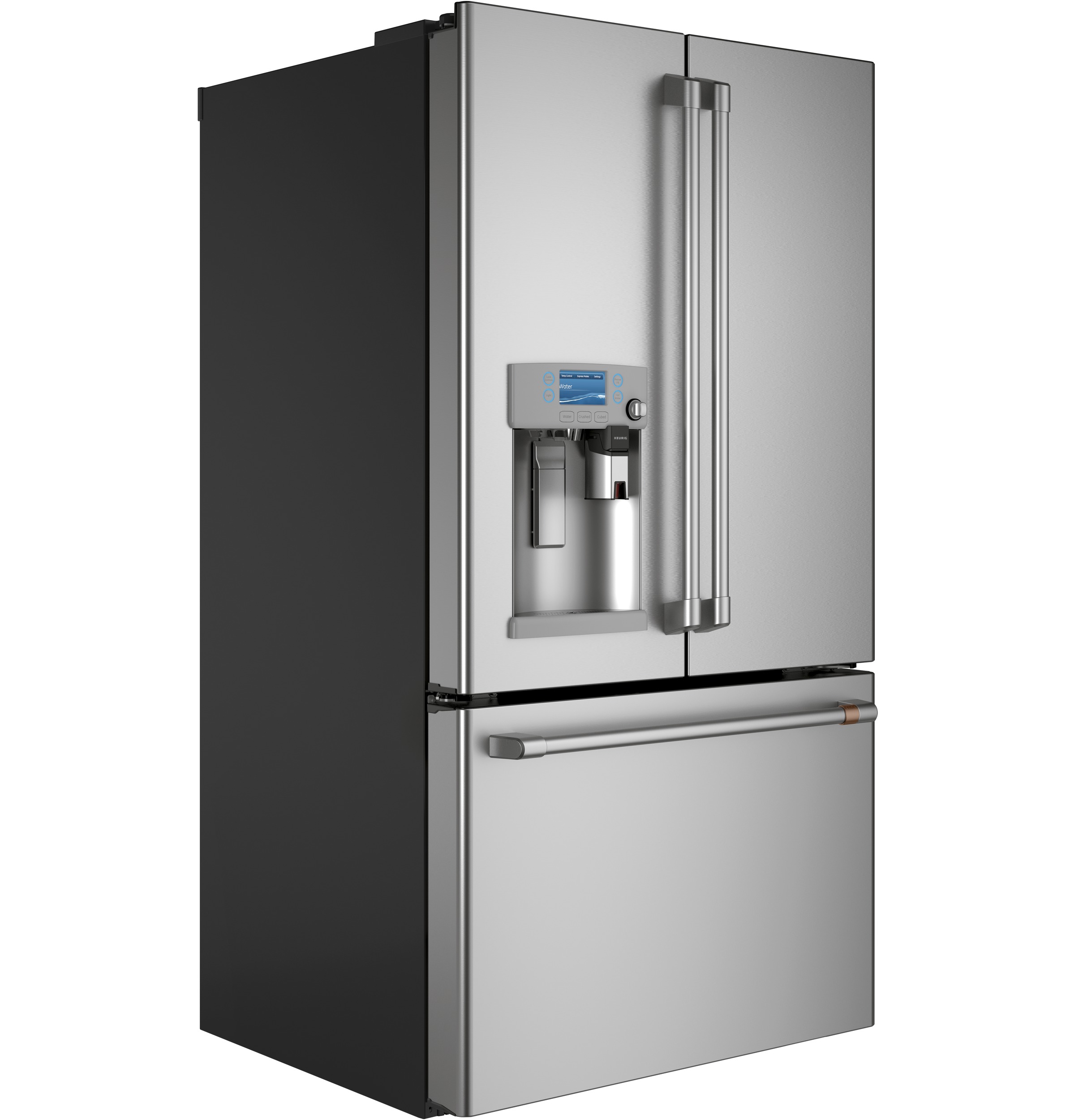 Café 27.7 Cu. Ft. Smart French-door Refrigerator With Keurig K-cup Brewing System CFE28UP2MS1