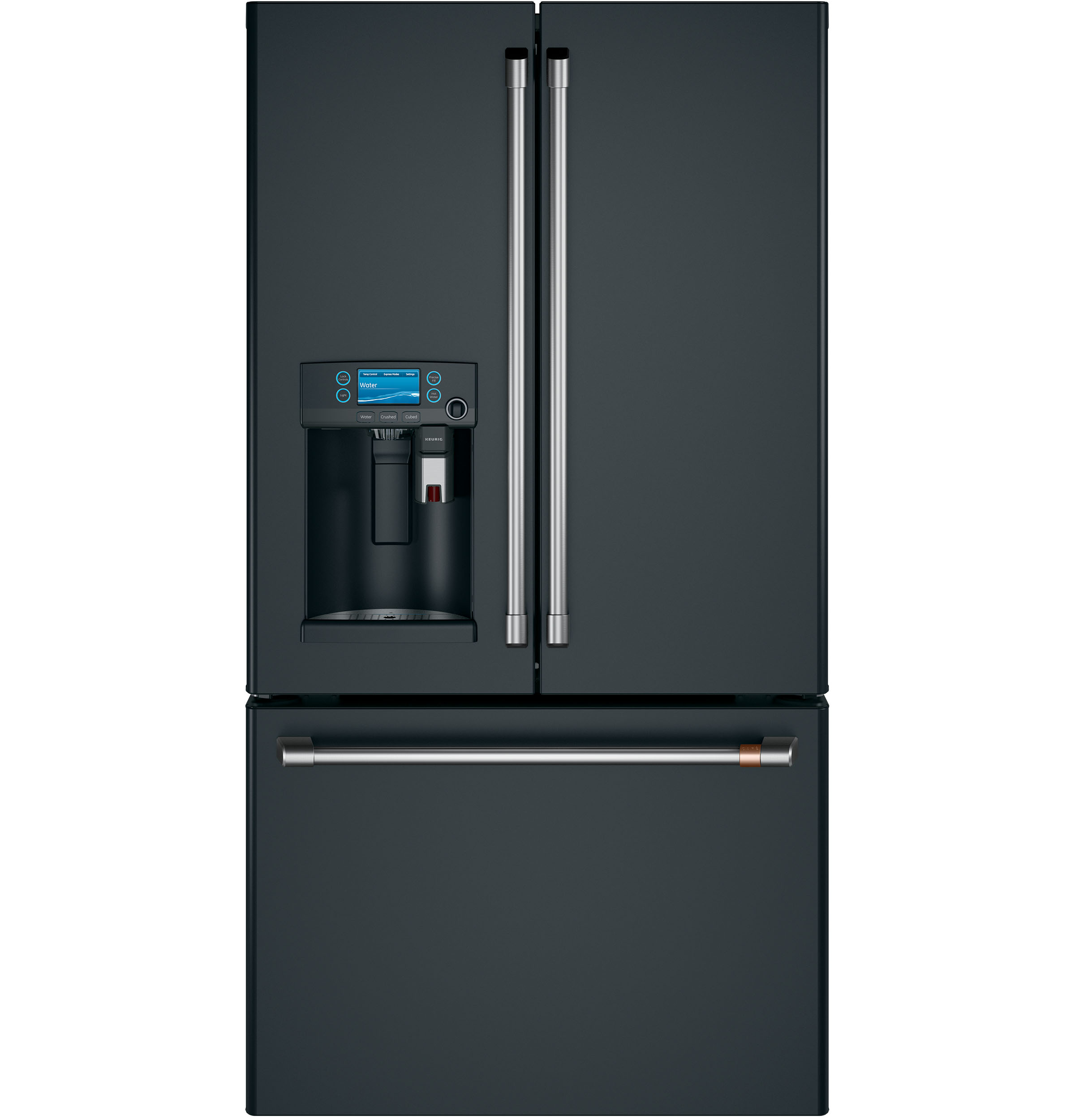 Café 27.7 Cu. Ft. French-door Refrigerator With Keurig K-cup Brewing System CFE28UP3MD1