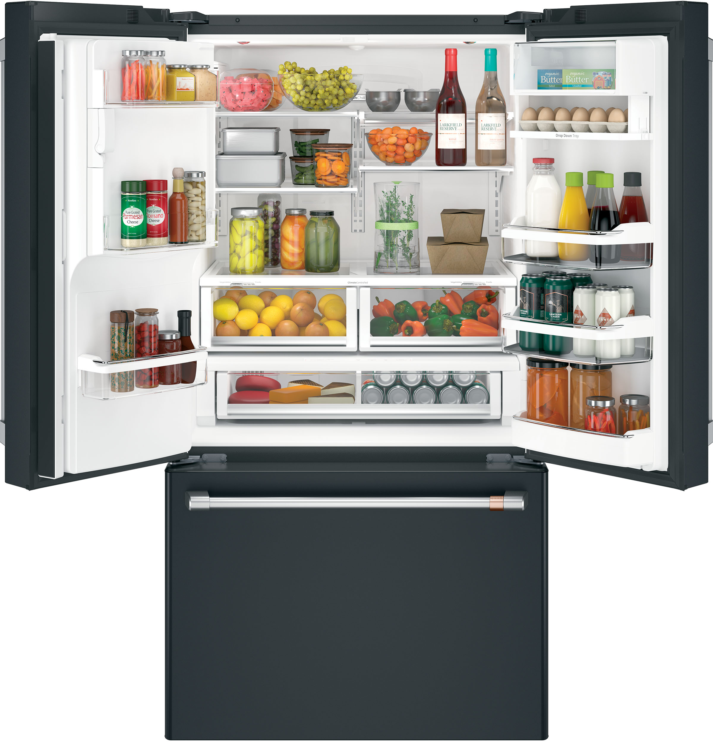 Café 27.7 Cu. Ft. French-door Refrigerator With Keurig K-cup Brewing System CFE28UP3MD1