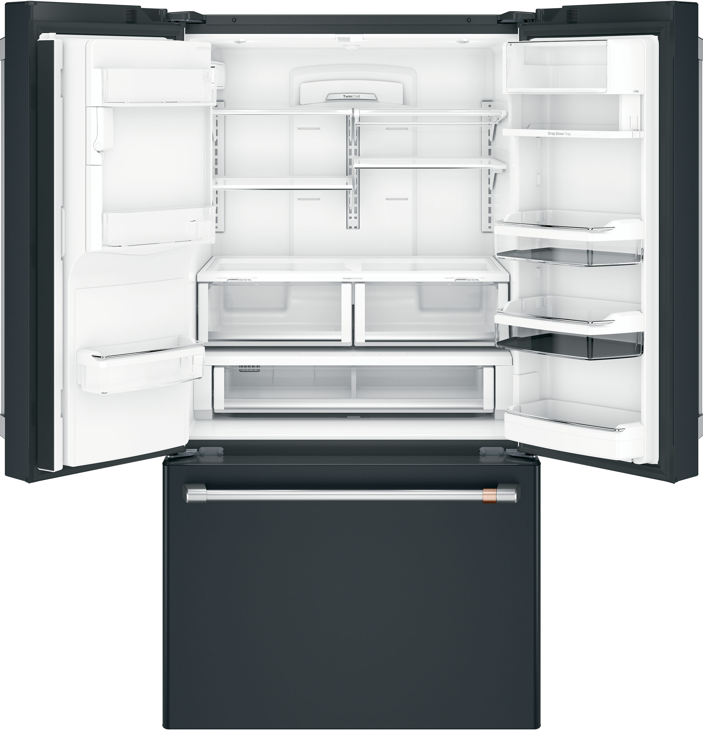 Café 27.7 Cu. Ft. French-door Refrigerator With Keurig K-cup Brewing System CFE28UP3MD1