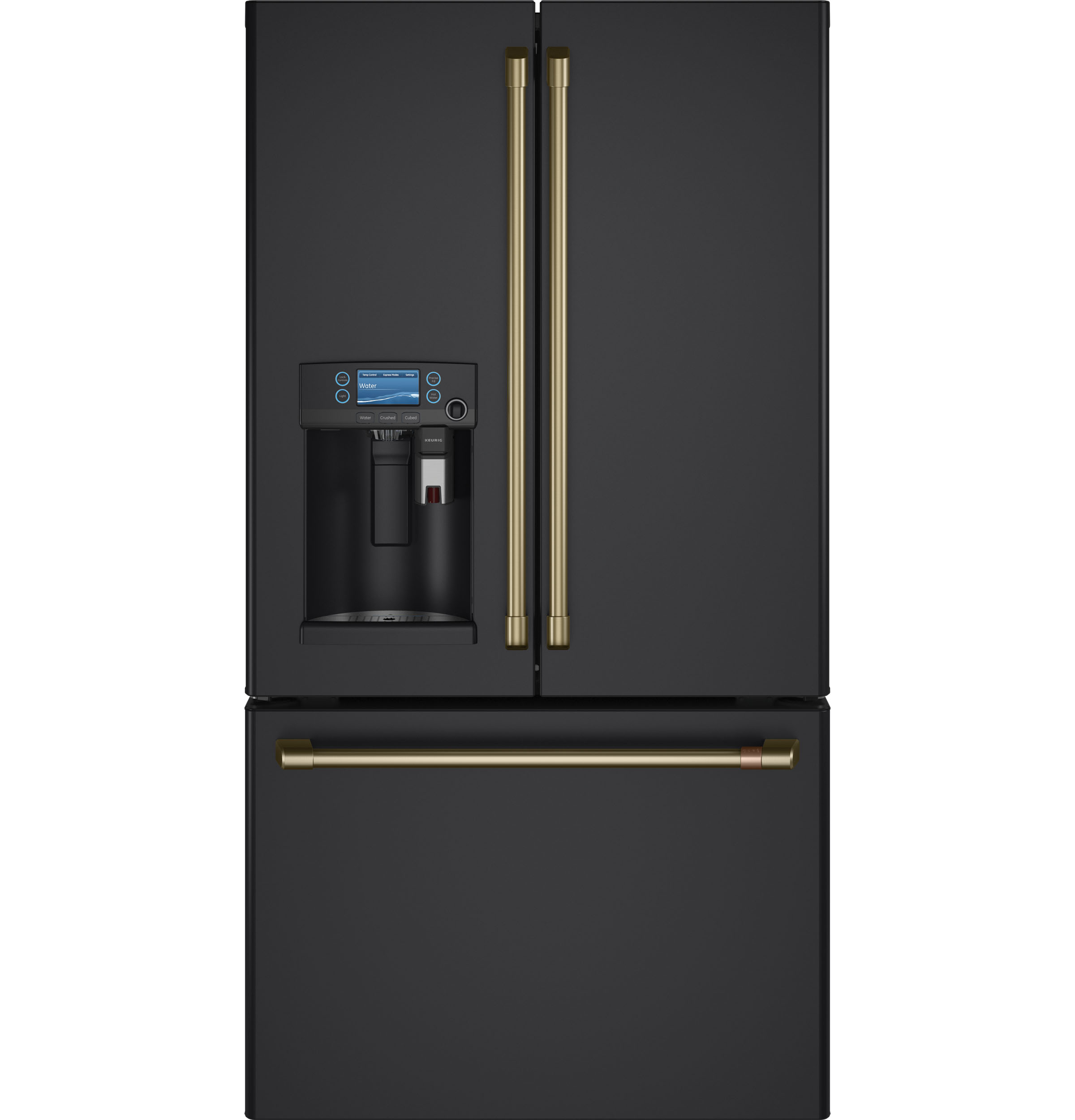 Café 27.7 Cu. Ft. French-door Refrigerator With Keurig K-cup Brewing System CFE28UP3MD1