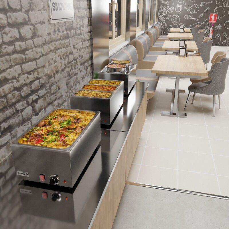 21 Qt. One-Section Electric Countertop Food Warmer CFW1, product image 9 of 9