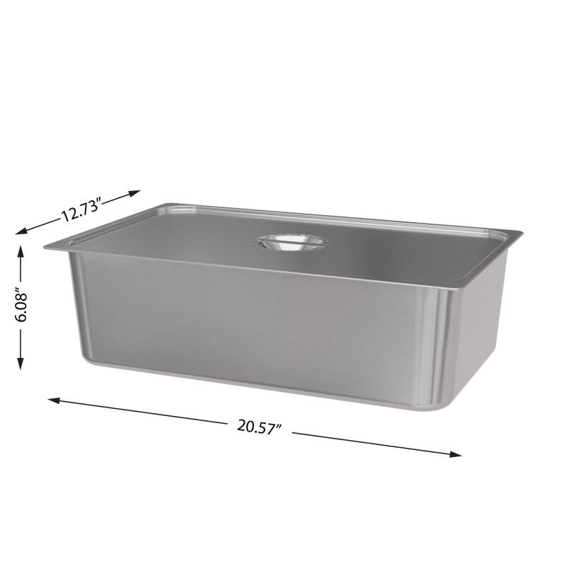 21 Qt. One-Section Electric Countertop Food Warmer With Faucet CFW1T, product image 6 of 10