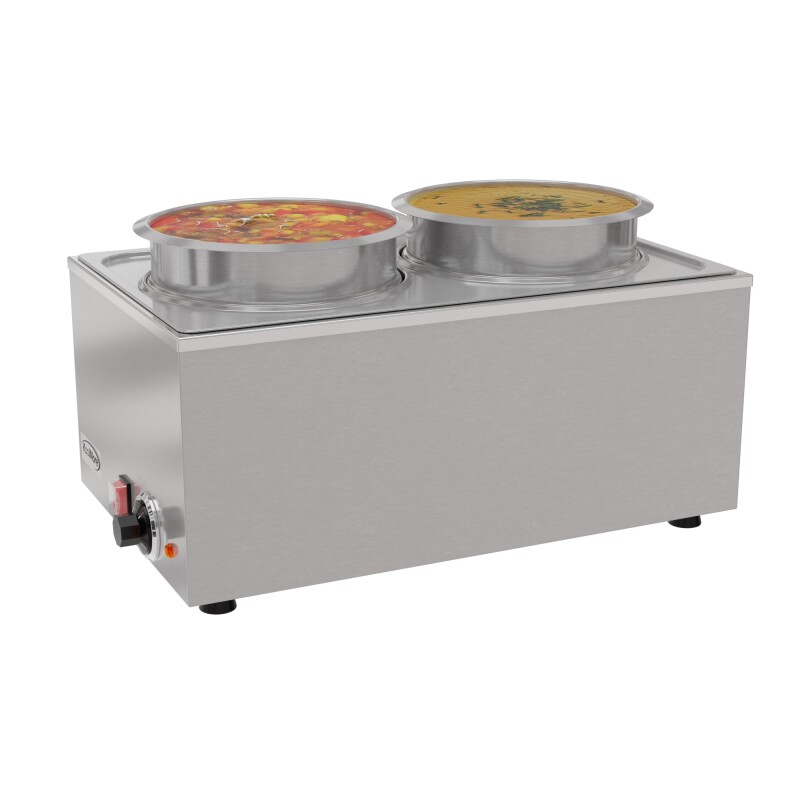 8 Qt. Two-Pot Electric Countertop Food Warmer CFW4