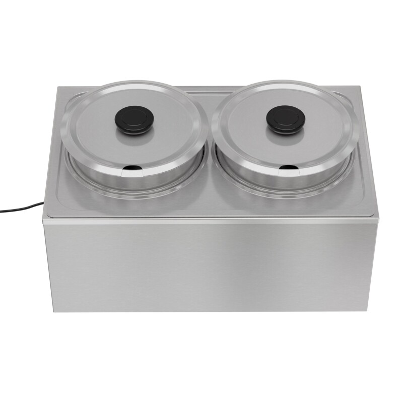 8 Qt. Two-Pot Electric Countertop Food Warmer CFW4, product image 2 of 10