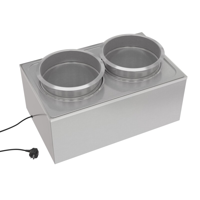 8 Qt. Two-Pot Electric Countertop Food Warmer CFW4, product image 4 of 10