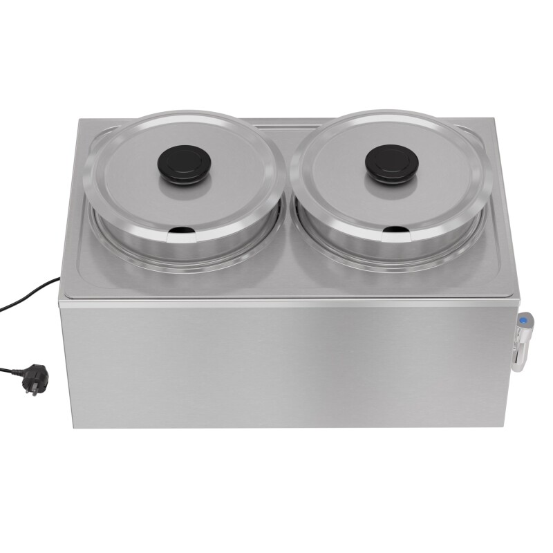 8 Qt. Two-Pot Electric Countertop Food Warmer With Faucet CFW4T, product image 4 of 10