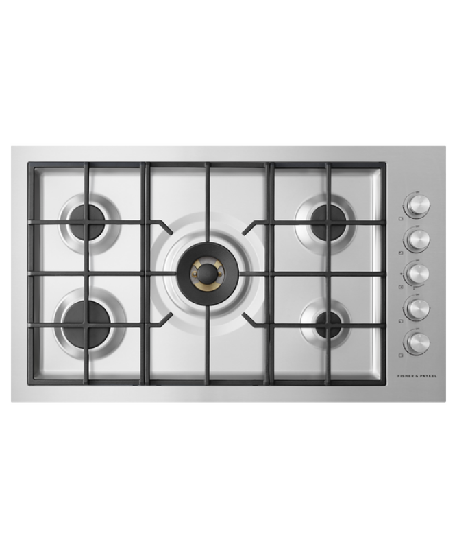 Gas on Steel Cooktop, 36", Flush Fit, LPG CG365DLPRX2N