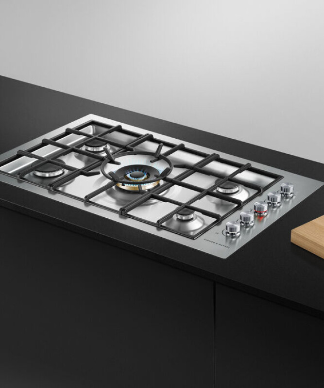 Gas on Steel Cooktop, 36", Flush Fit, LPG CG365DLPRX2N